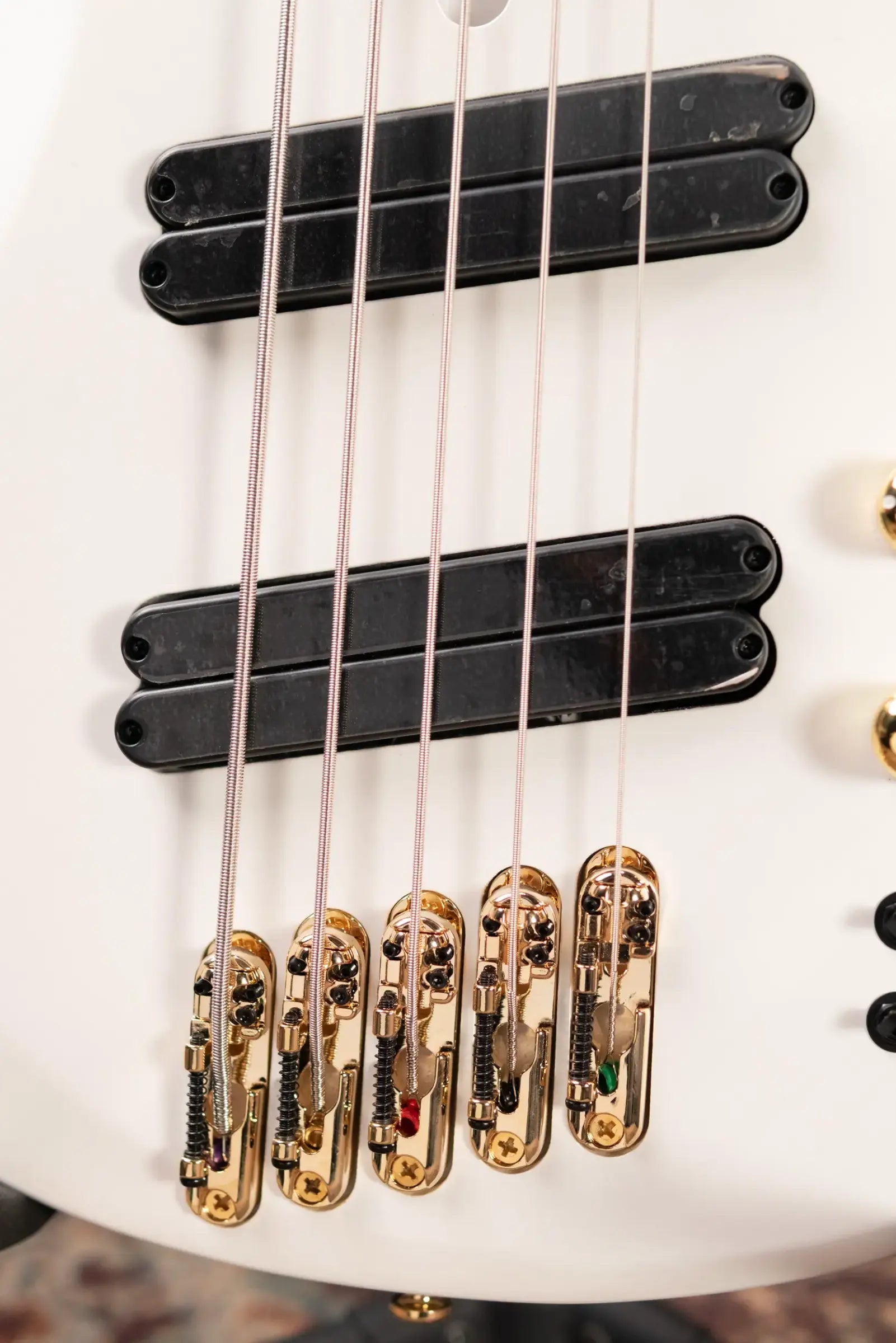 Ibanez BTB605MLMPWM 5- String Electric Bass - Pearl White Matte