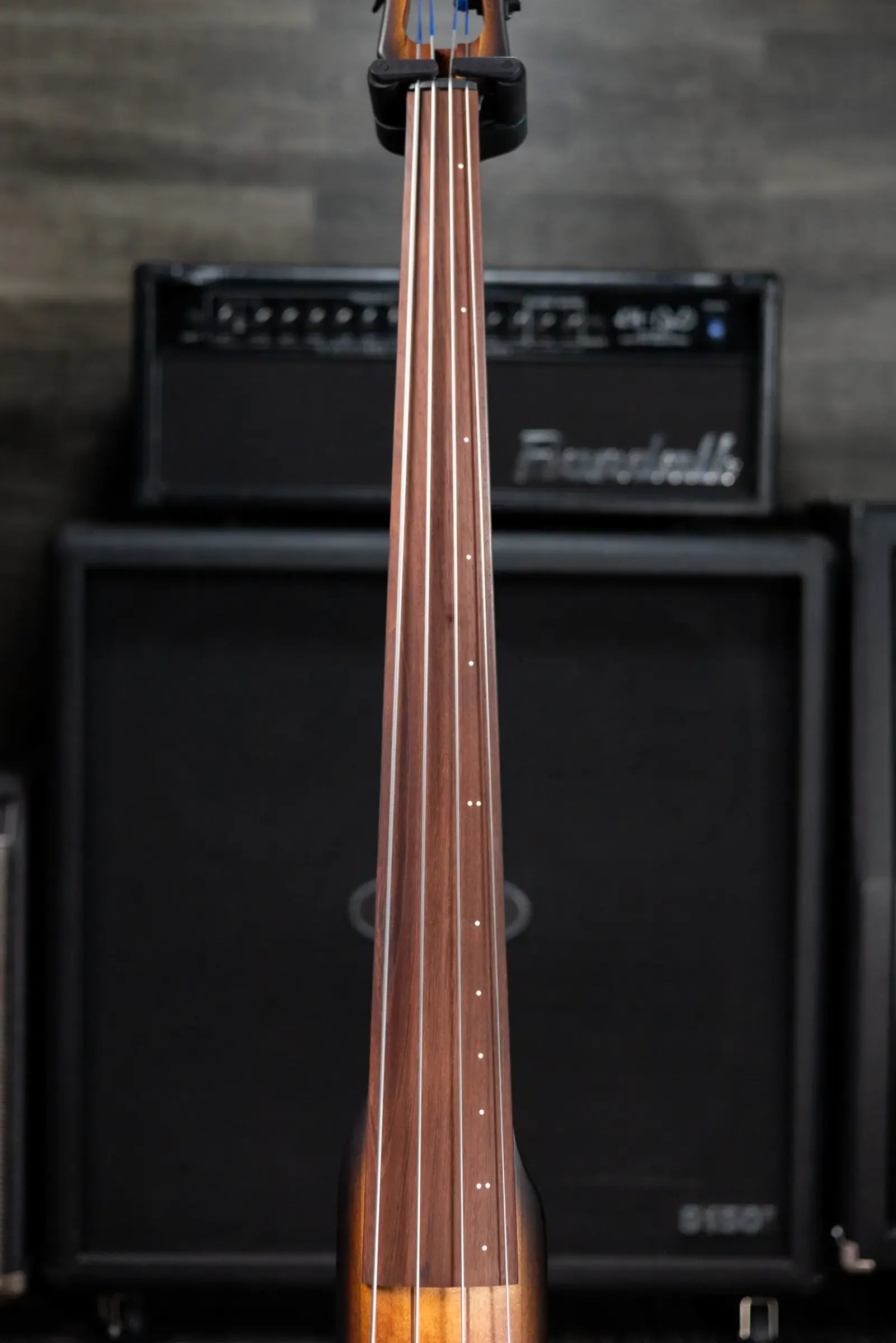Ibanez Bass Workshop UB804 4-String Electric Upright Bass - Mahogany Oil Burst with Gig Bag