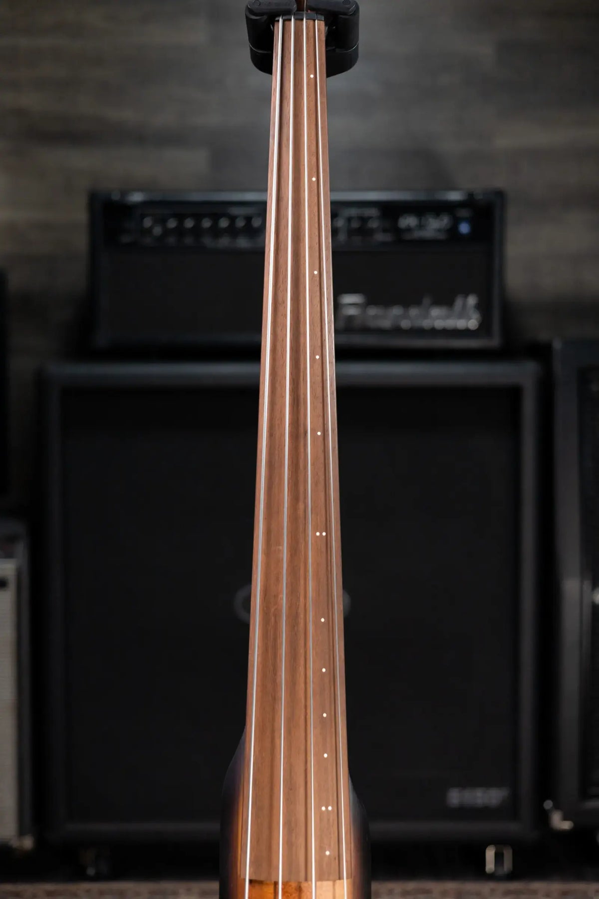 Ibanez Bass Workshop UB804 4-String Electric Upright Bass - Mahogany Oil Burst with Gig Bag