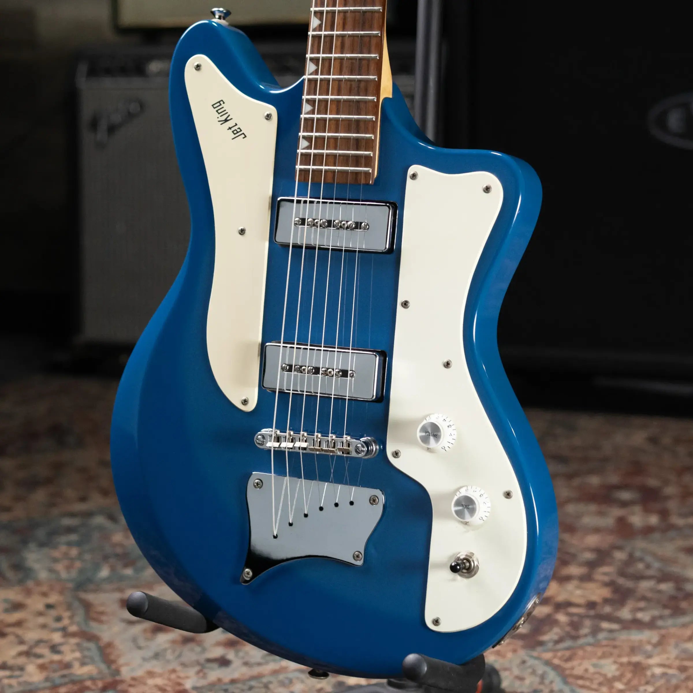 Ibanez Jet King Electric Guitar - Blue with Gig Bag - Used