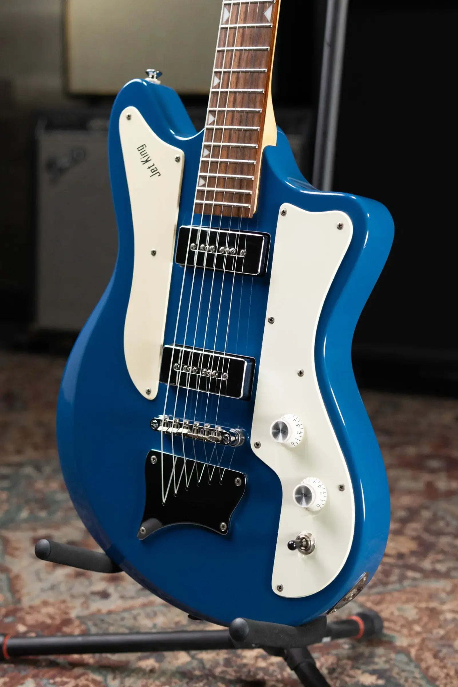 Ibanez Jet King Electric Guitar - Blue with Gig Bag - Used