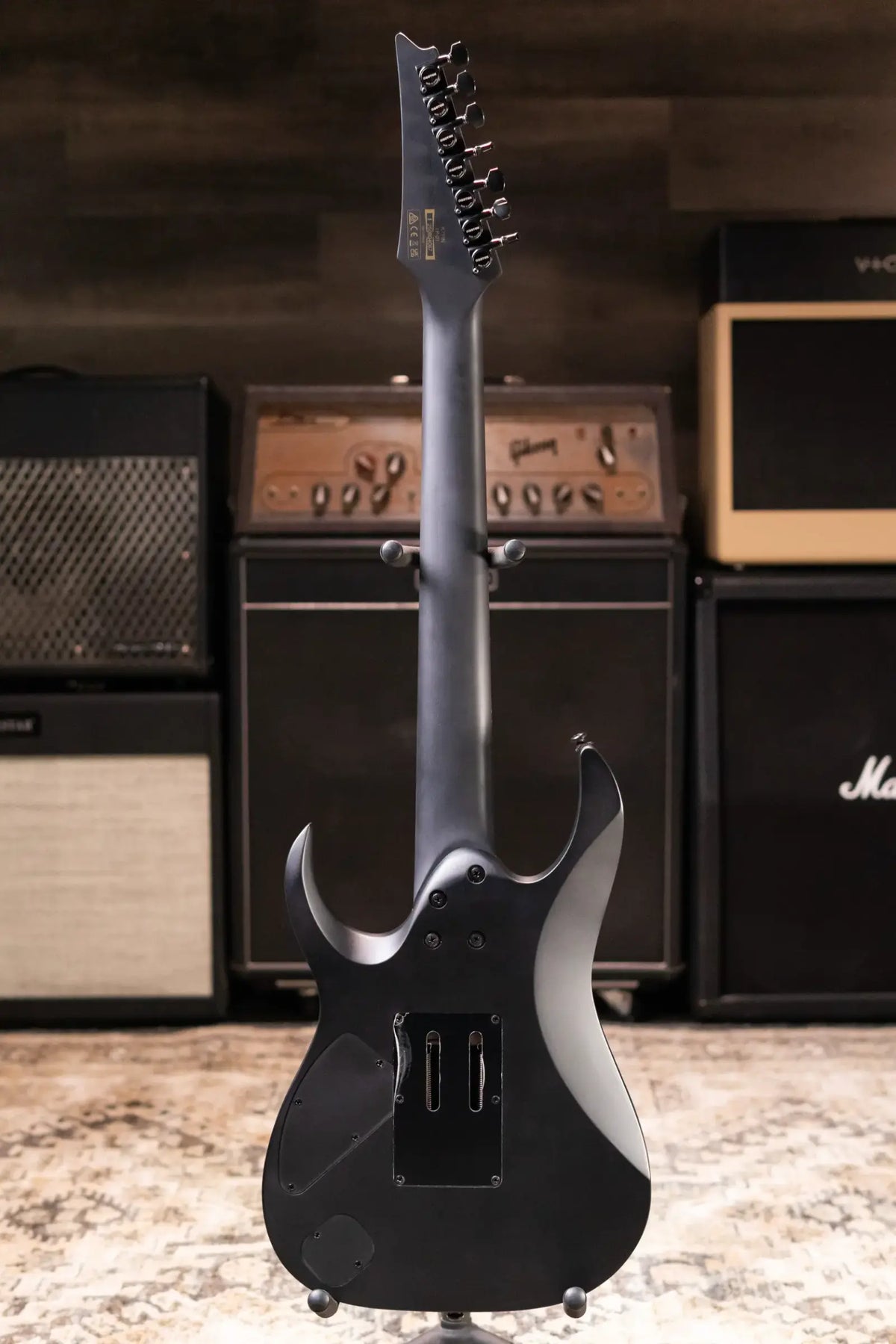 Ibanez K7YIN James "Munky" Shaffer Signature 7-String Electric Guitar - Matte Black with Gig Bag - Demo