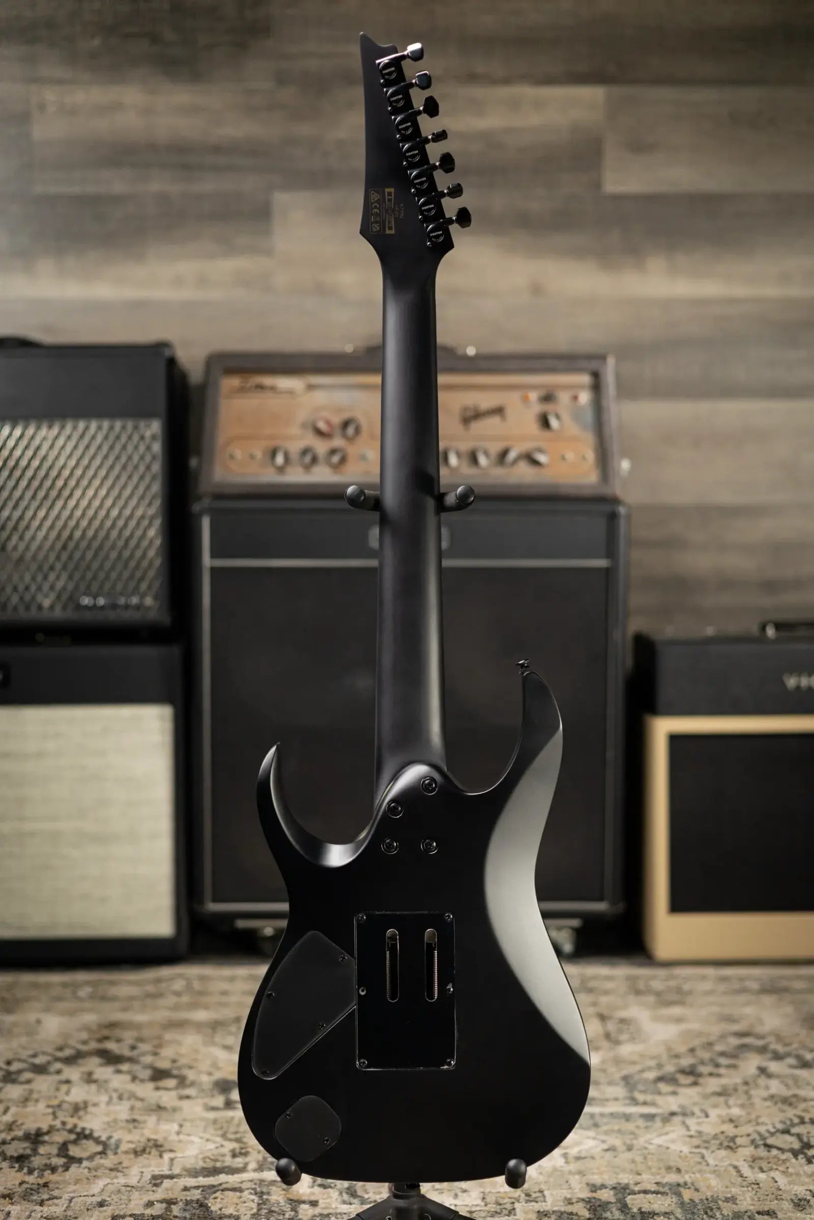 Ibanez K7YIN James "Munky" Shaffer Signature 7-String Electric Guitar - Matte Black with Gig Bag
