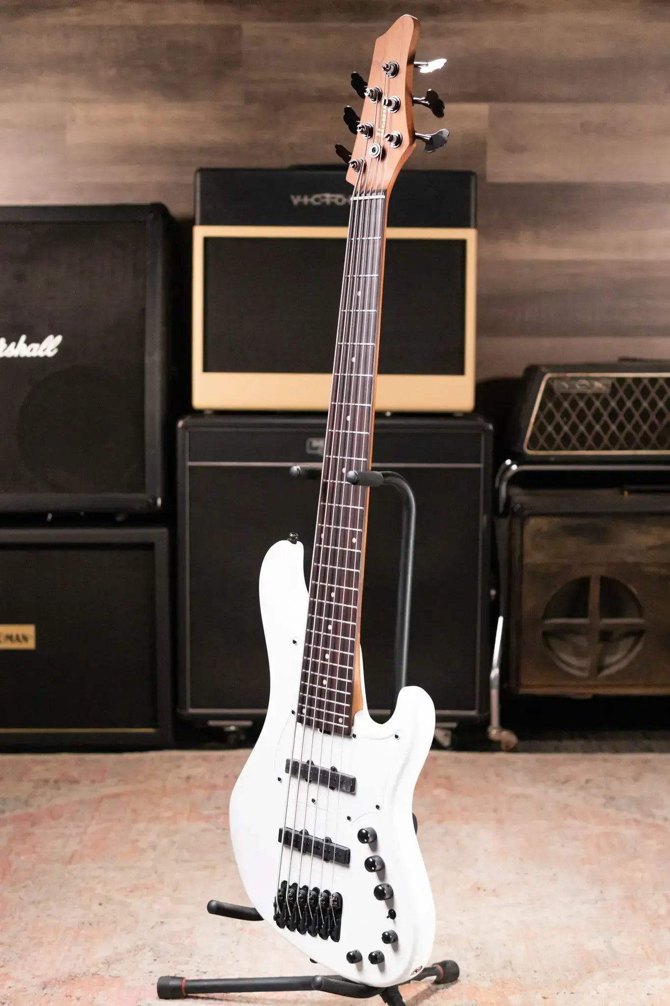 Ibanez MDM1006PW Mode 6-String Electric Bass - Pearl White with Gig Bag