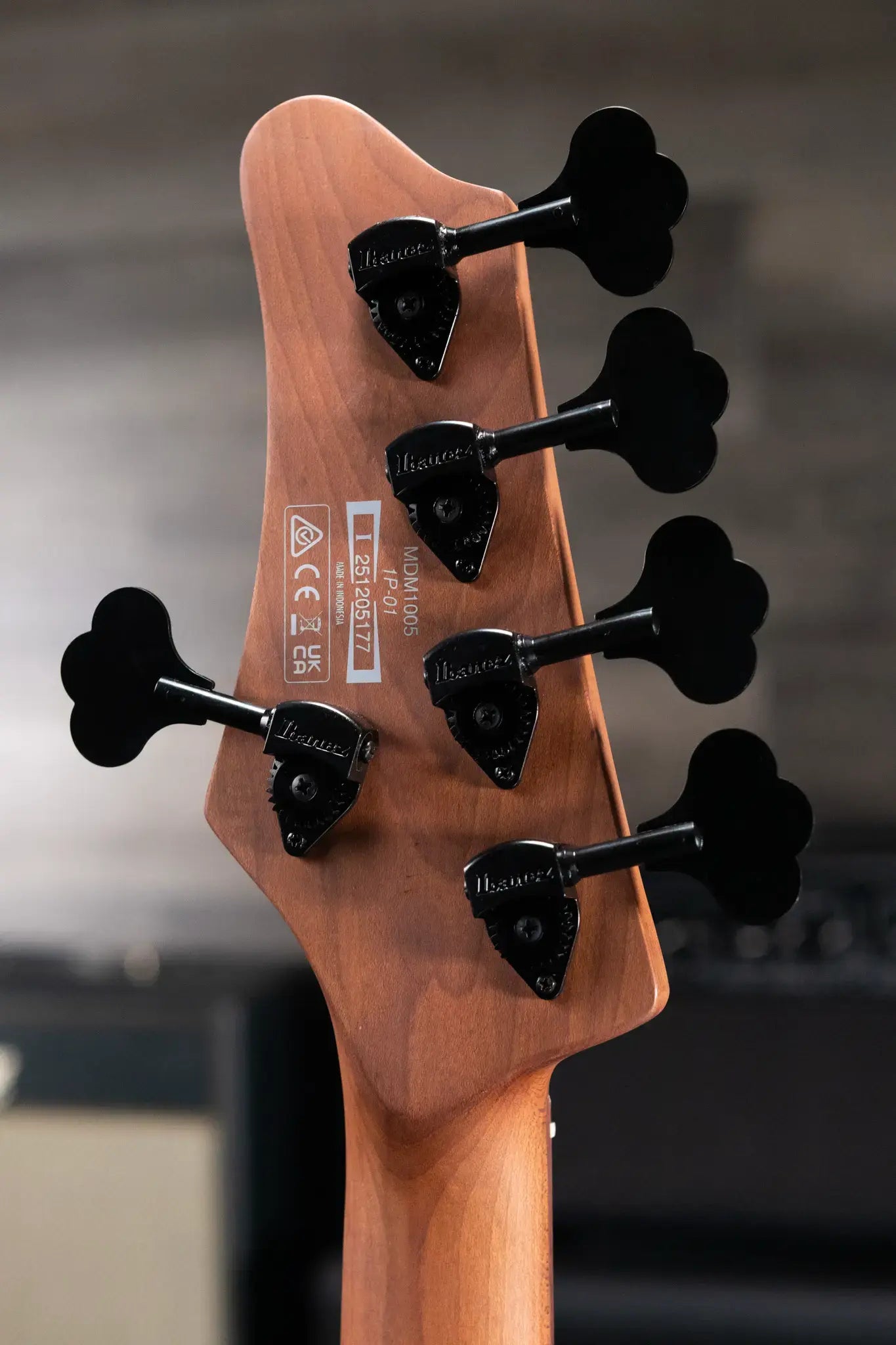 Ibanez Mode MDM1005 5-String Electric Bass Guitar - Midnight Arctic Ocean Matte