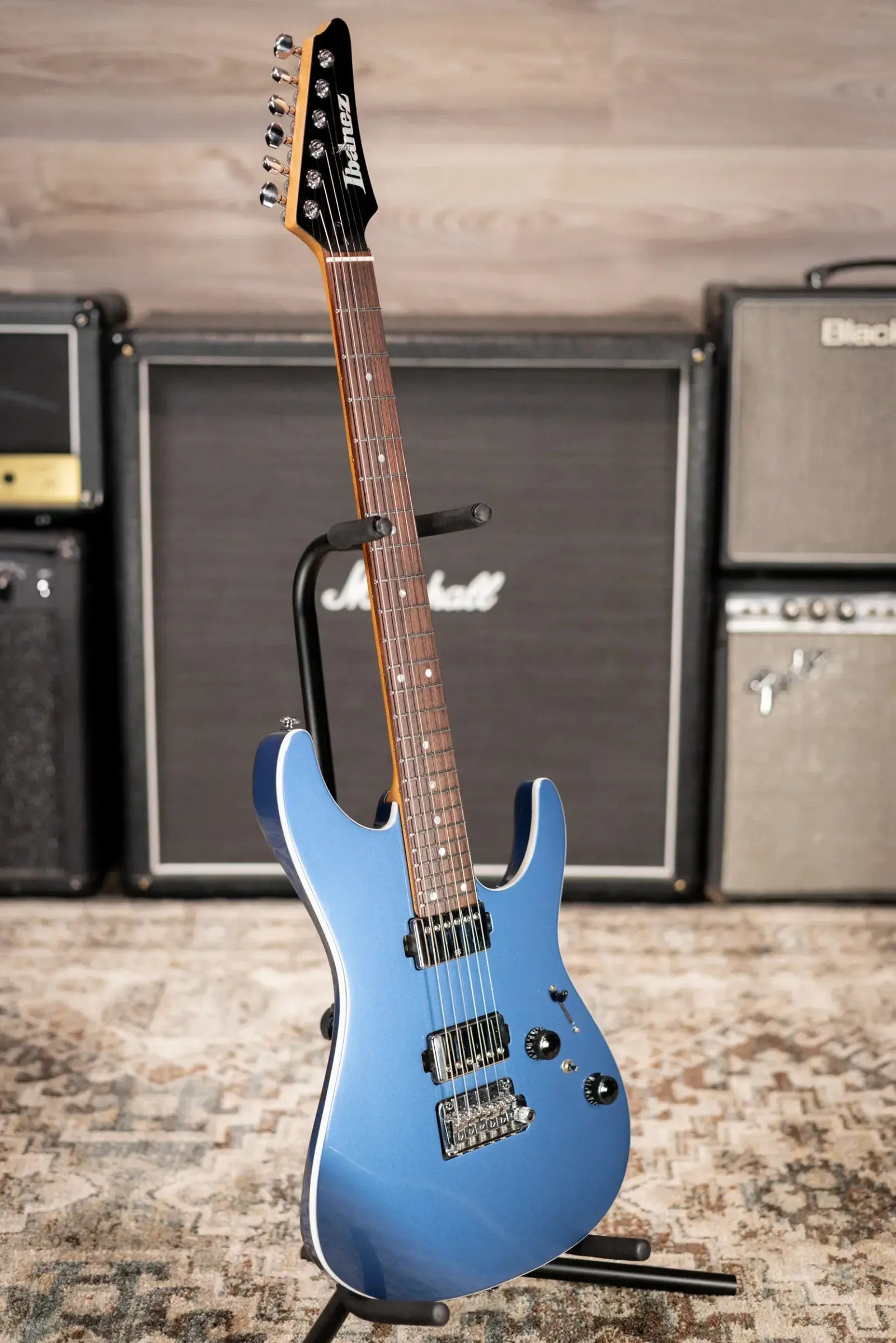 Ibanez Premium AZ42P1 Electric Guitar - Prussian Blue Metallic with Gig Bag - Used