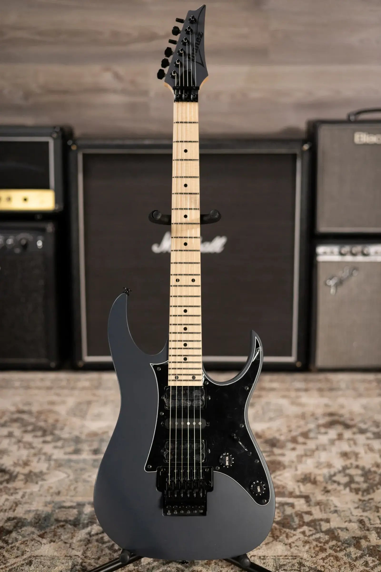 Ibanez RG550 Genesis Collection Electric Guitar - Gray Metallic Flat