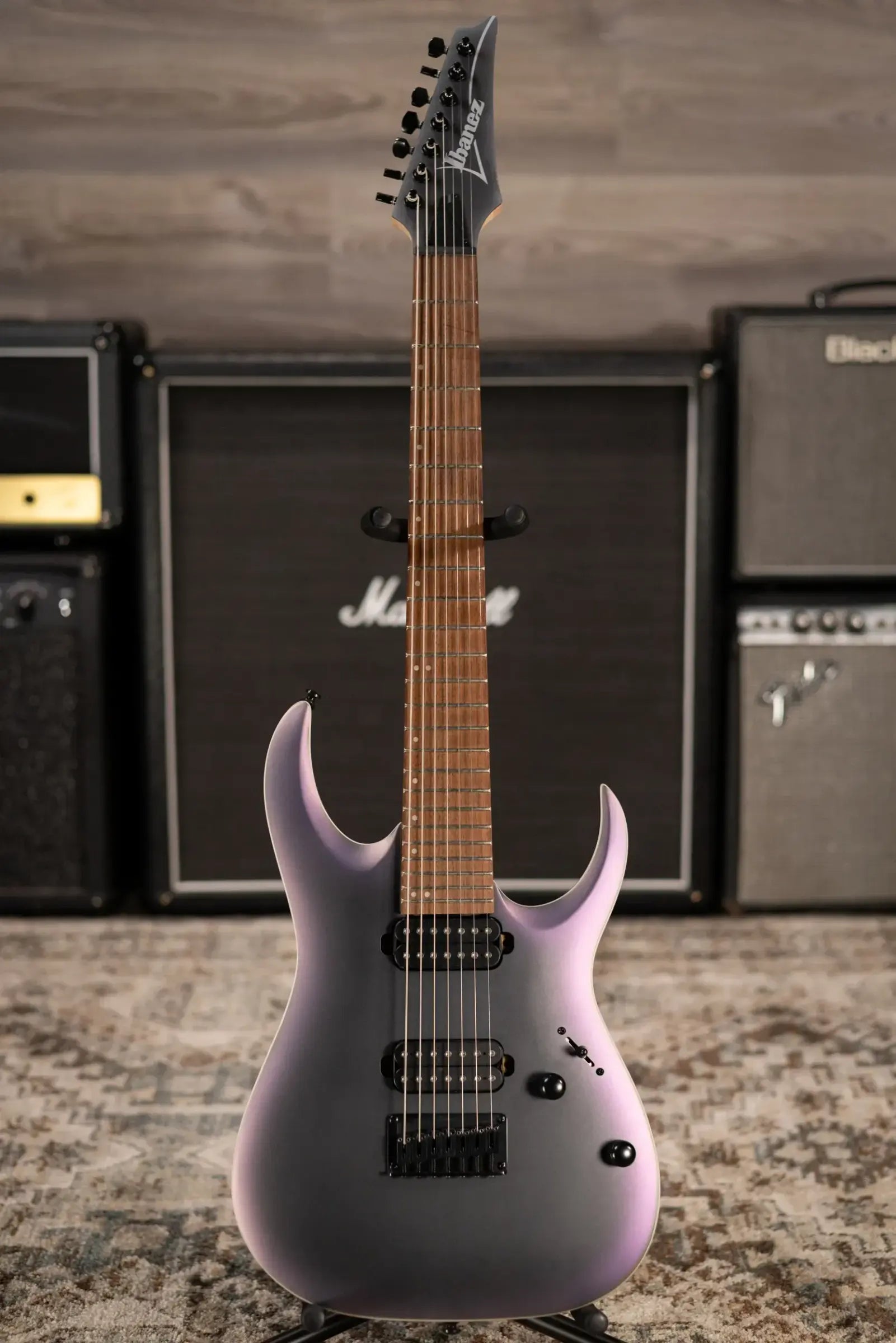 Ibanez RGA742EXBAM 7-String Electric Guitar - Black Aurora Burst - Used