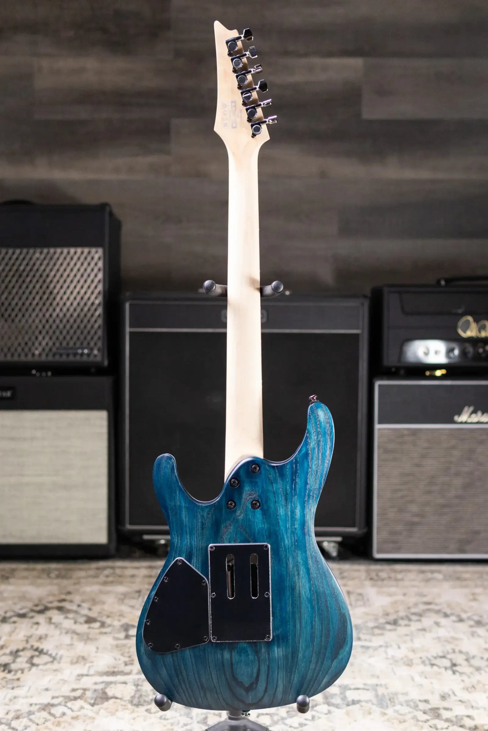 Ibanez S520AH S Standard Electric Guitar - Cosmic Blue Flat