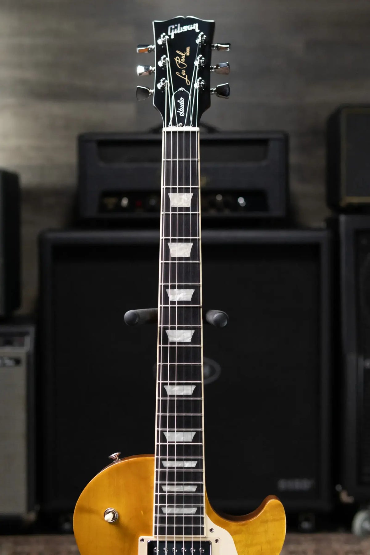 Gibson Les Paul Studio Session Electric Guitar - Honeyburst with Gig Bag