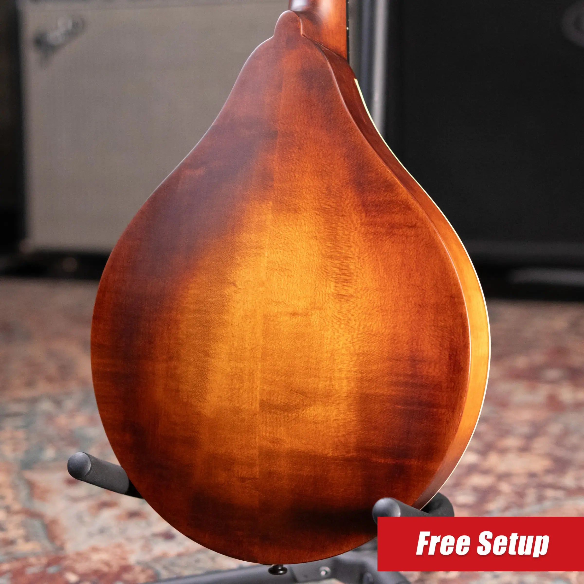 Eastman MD305 A-Style Mandolin - Amberburst with Gig Bag