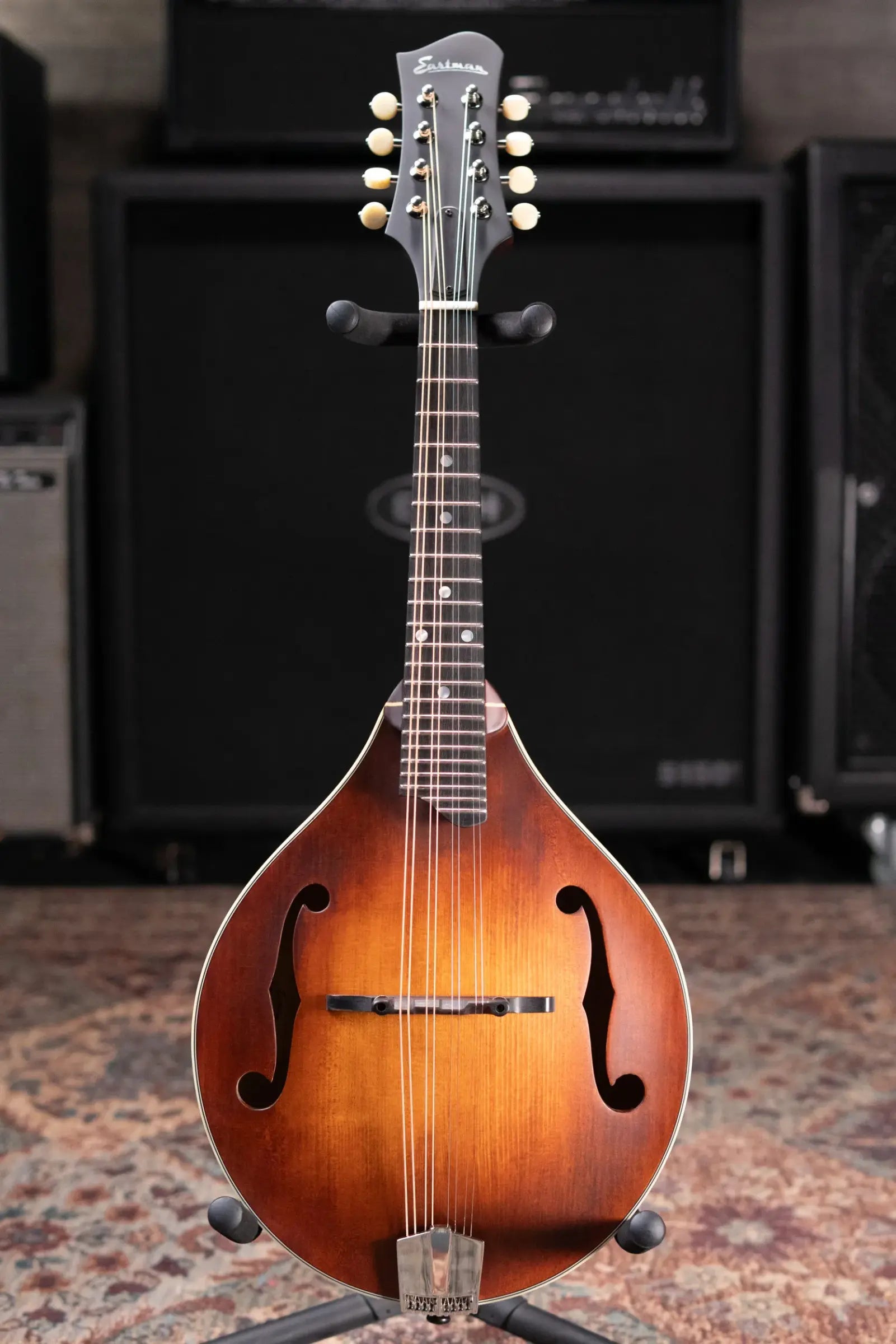 Eastman MD305 A-Style Mandolin - Amberburst with Gig Bag