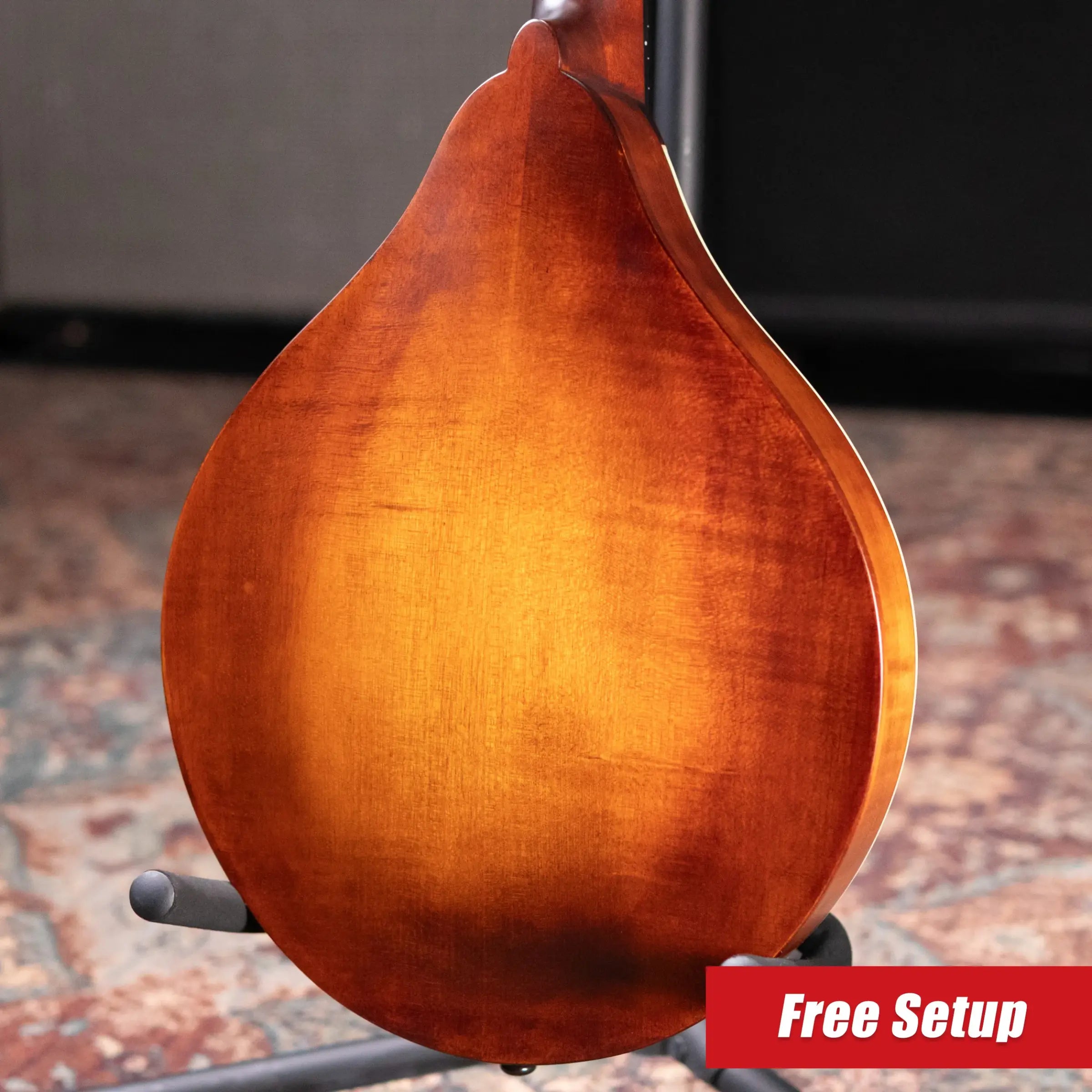 Eastman MD305 A-Style Mandolin - Amberburst with Gig Bag
