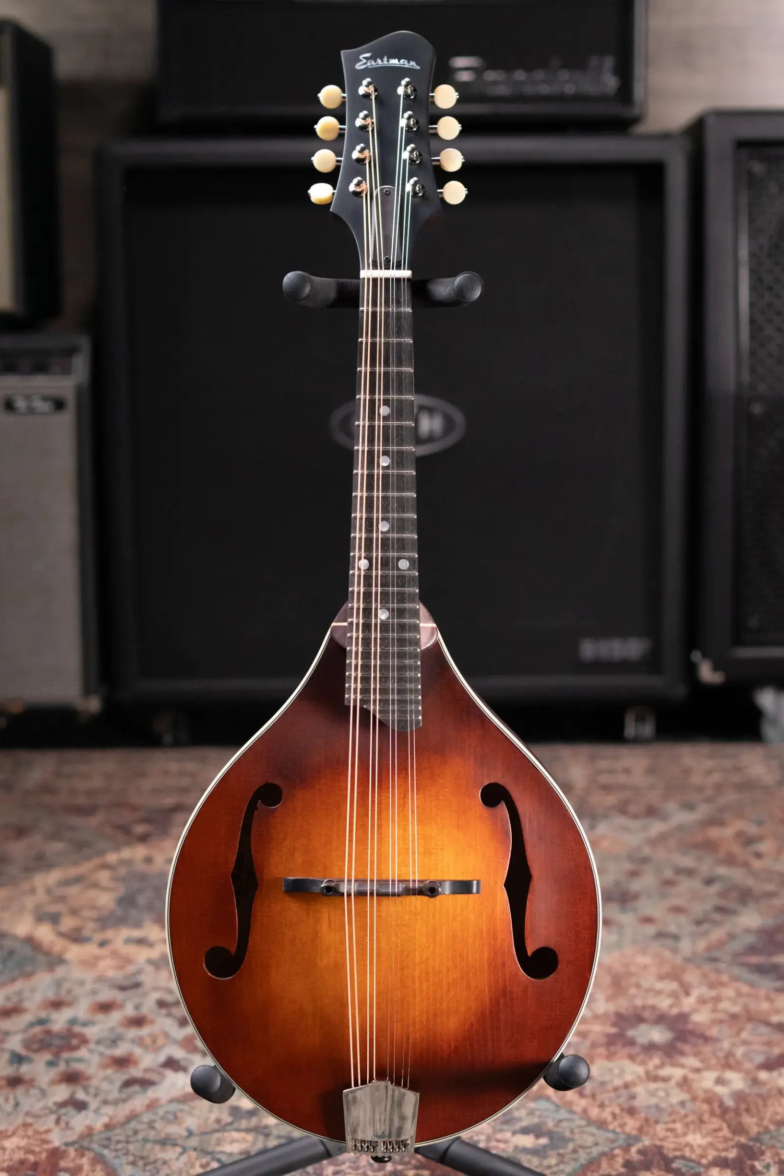 Eastman MD305 A-Style Mandolin - Amberburst with Gig Bag