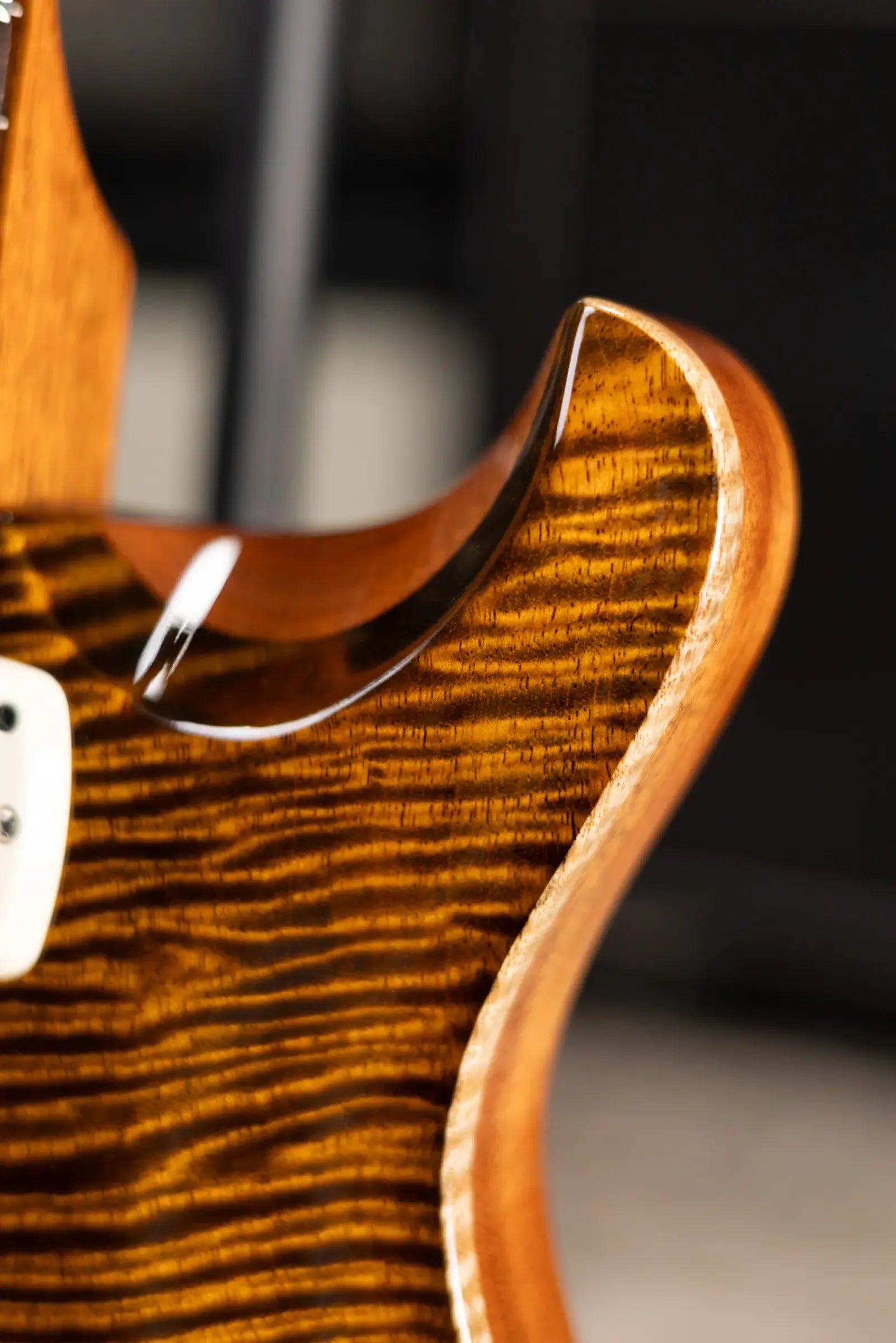 PRS Limited Edition Flame Mango Top Paul's Guitar - Tiger Eye with Hardshell Case