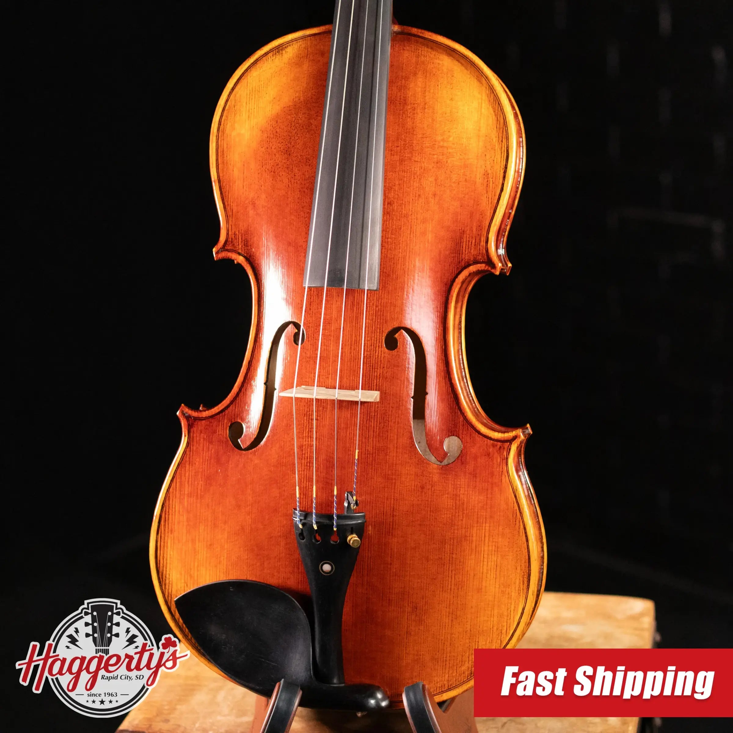 Maple Leaf Strings Chaconne Craftsman Collection Viola, Parisian Eye Fittings - 16.5"