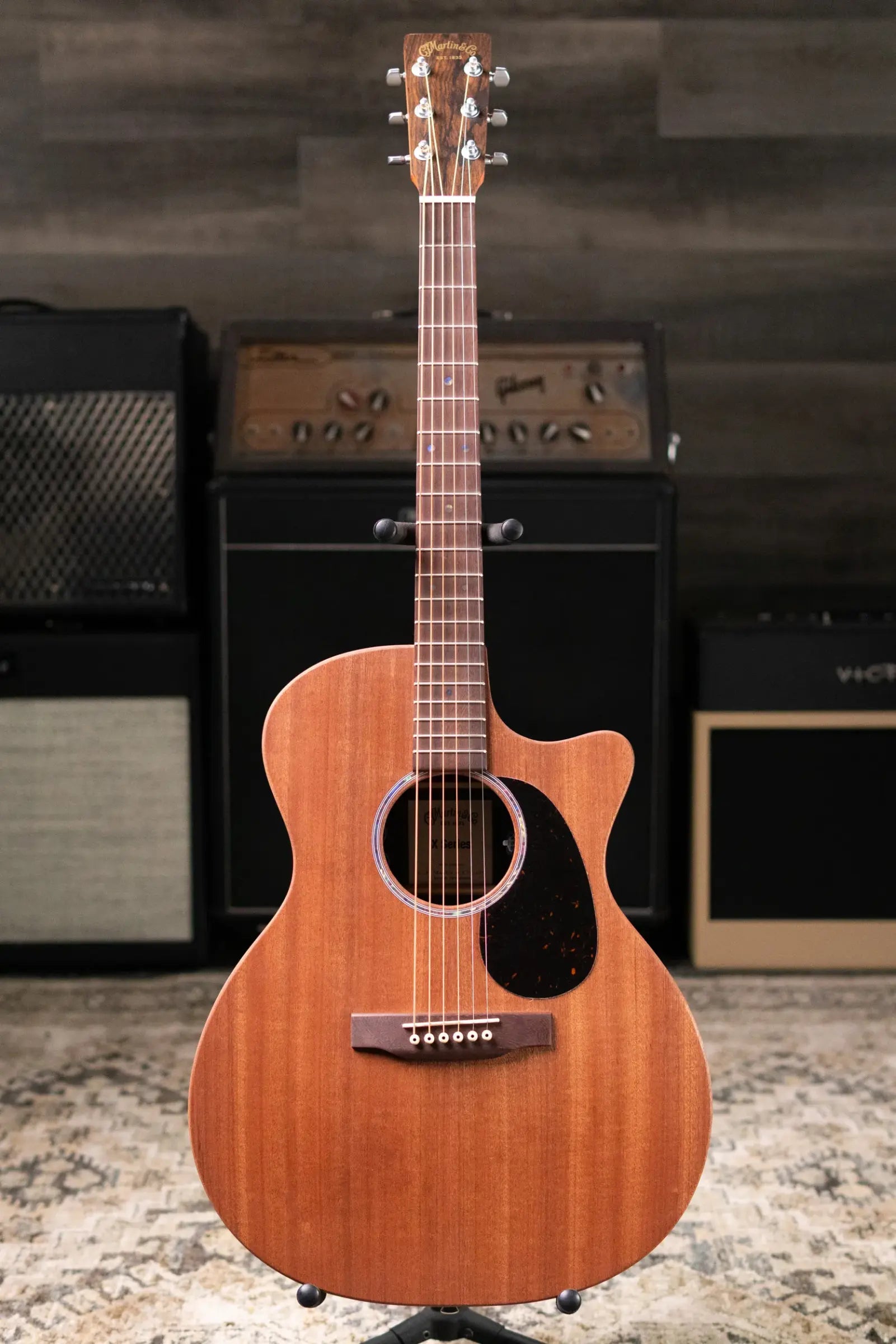 Martin GPC-X2E Ziricote Grand Performance Acoustic/Electric Guitar with Softshell Gig Bag