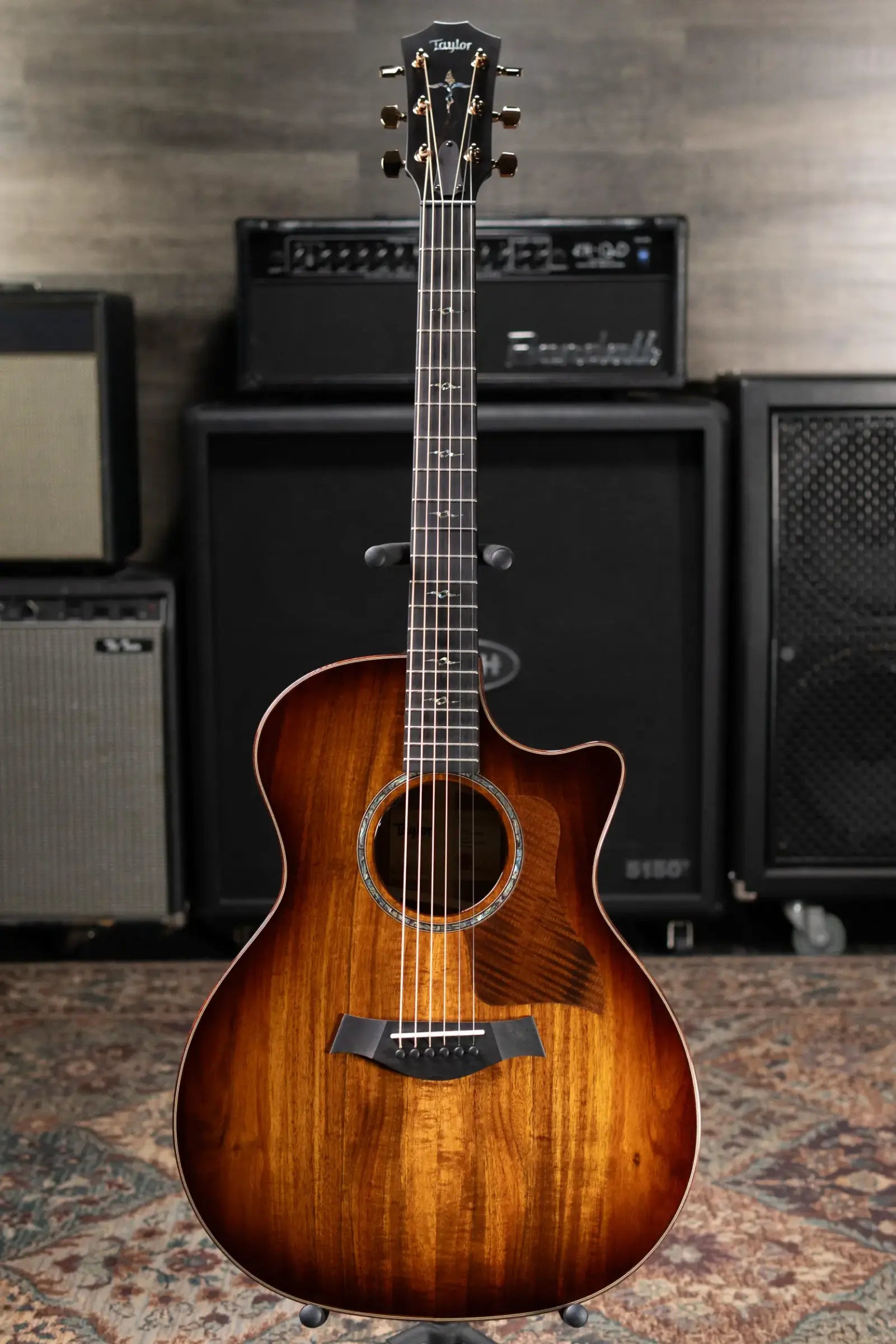 Taylor Next Generation K24ce Special Edition Grand Auditorium Acoustic/Electric Guitar - Shaded Edgeburst with Hardshell Case