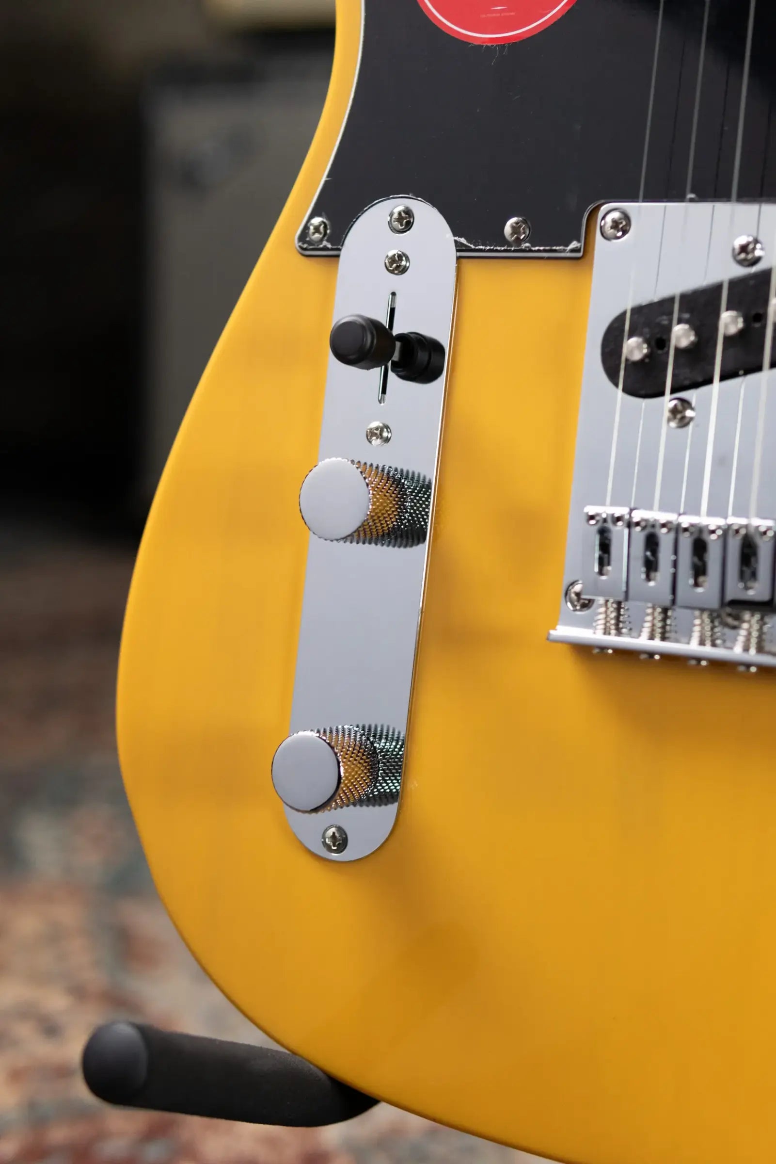 Squier Affinity Series Left-Hand Telecaster Electric Guitar - Butterscotch Blonde