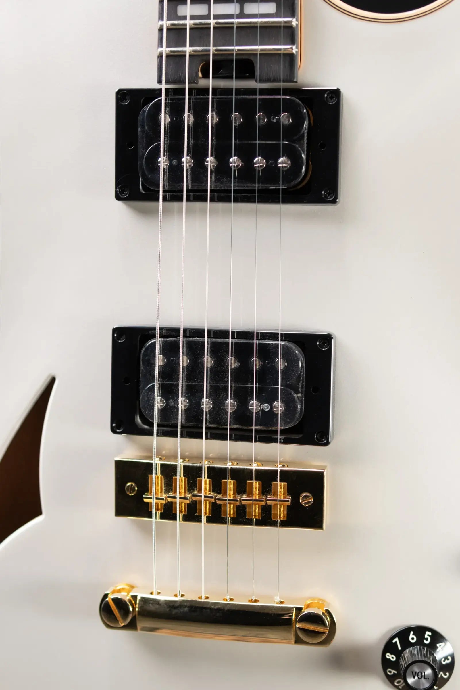 EVH SA-126 Special Semi-hollow Electric Guitar - Platinum Pearl Metallic with Hardshell Case
