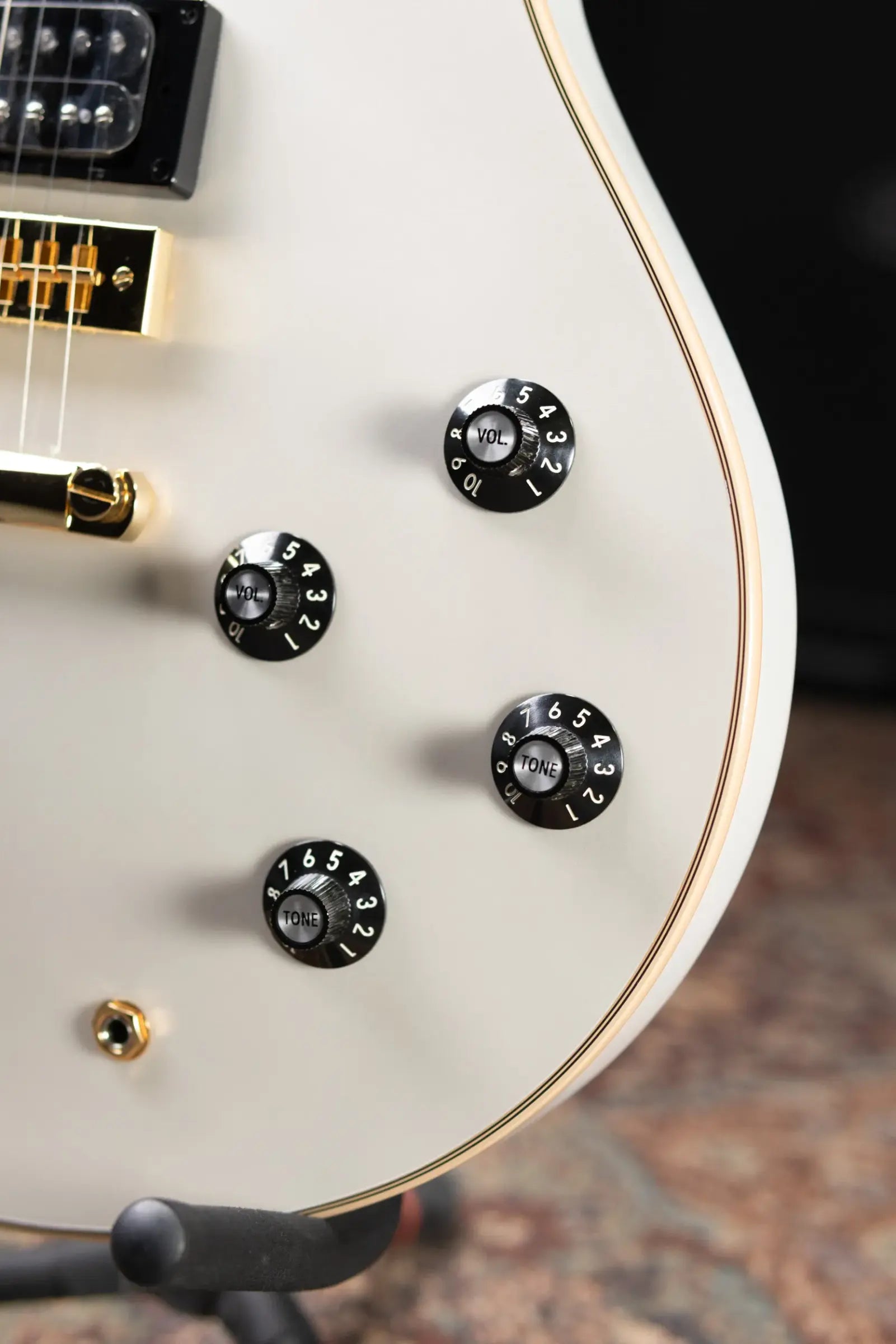 EVH SA-126 Special Semi-hollow Electric Guitar - Platinum Pearl Metallic with Hardshell Case