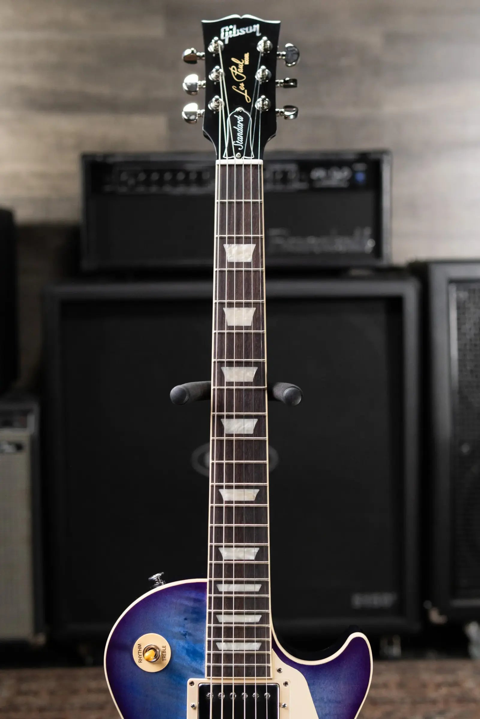 Gibson Les Paul Standard 60s Figured Top Electric Guitar - Blueberry Burst with Hardshell Case