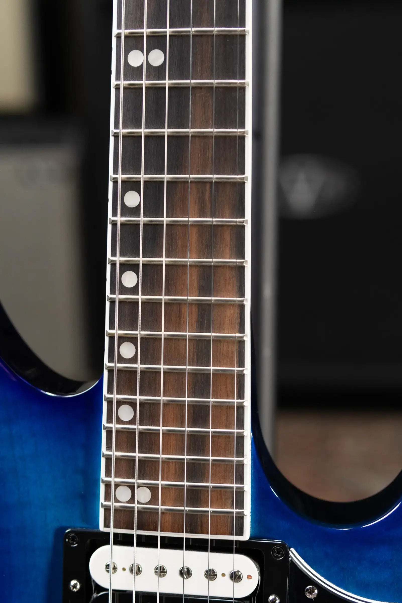 Gibson Victory Figured Electric Guitar - Cobalt Burst with Hardshell Case