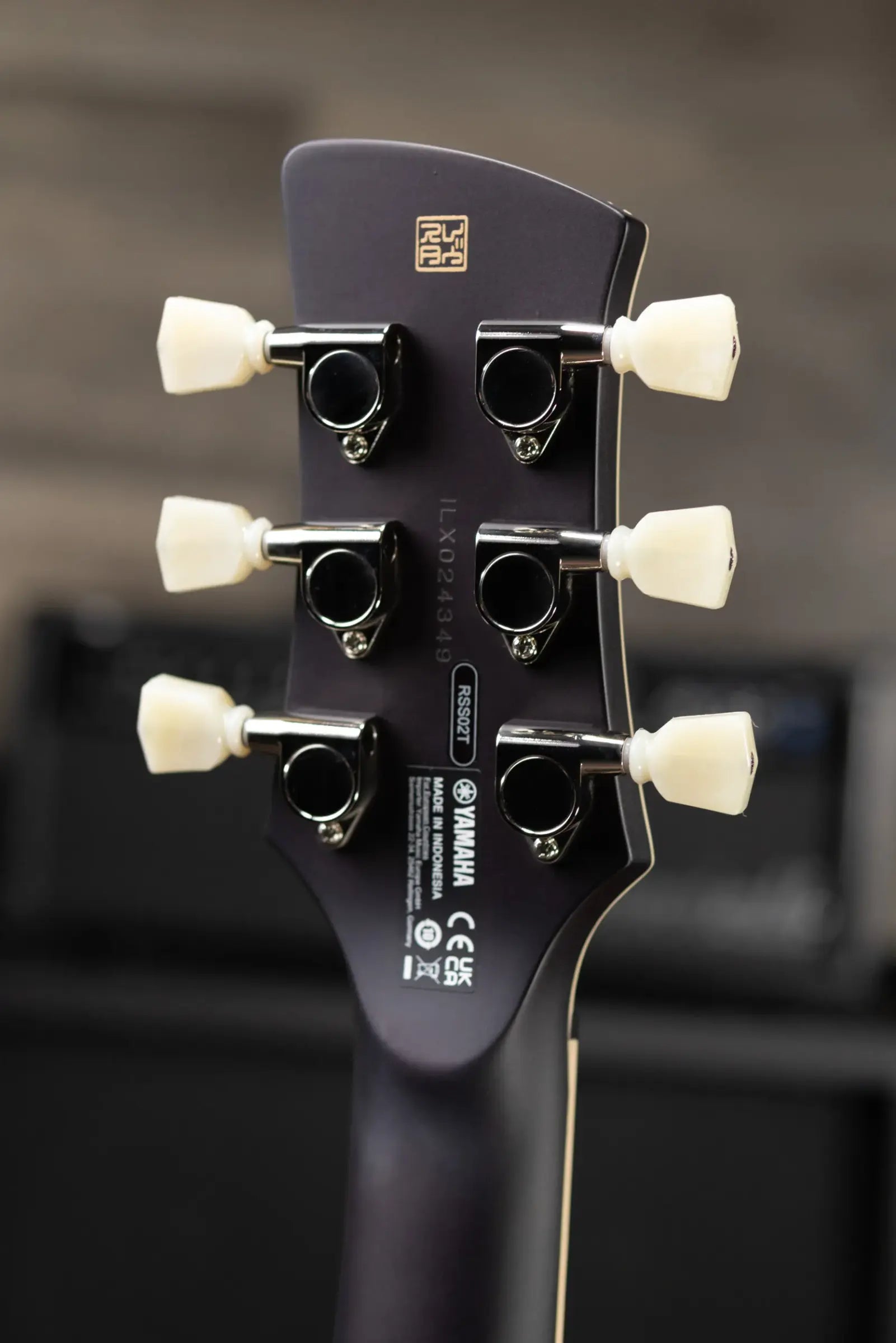 Yamaha RSS02T BL Revstar Standard Electric Guitar - Black with Gig Bag