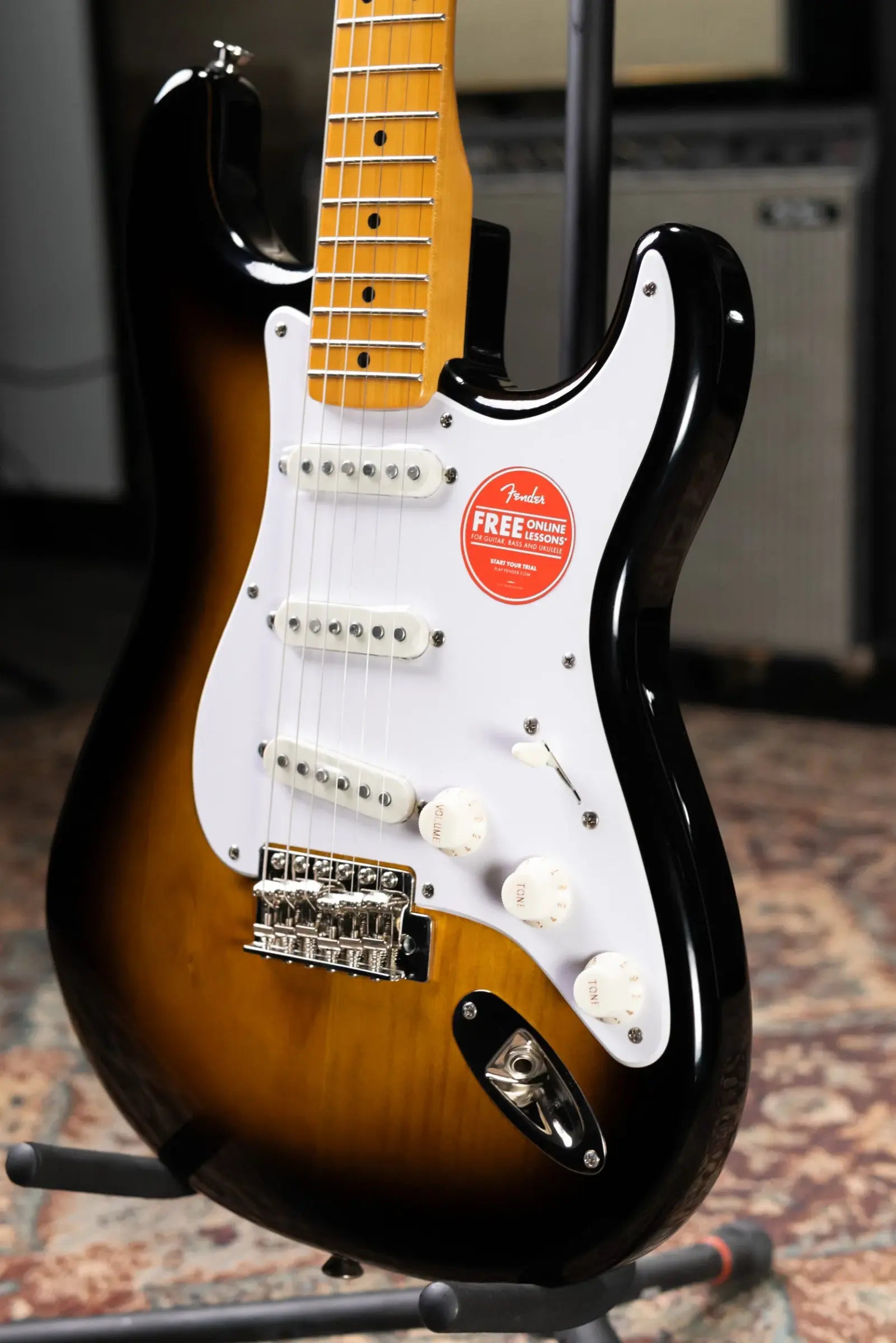 Squier Classic Vibe '50s Stratocaster Electric Guitar - 2-Color Sunburst