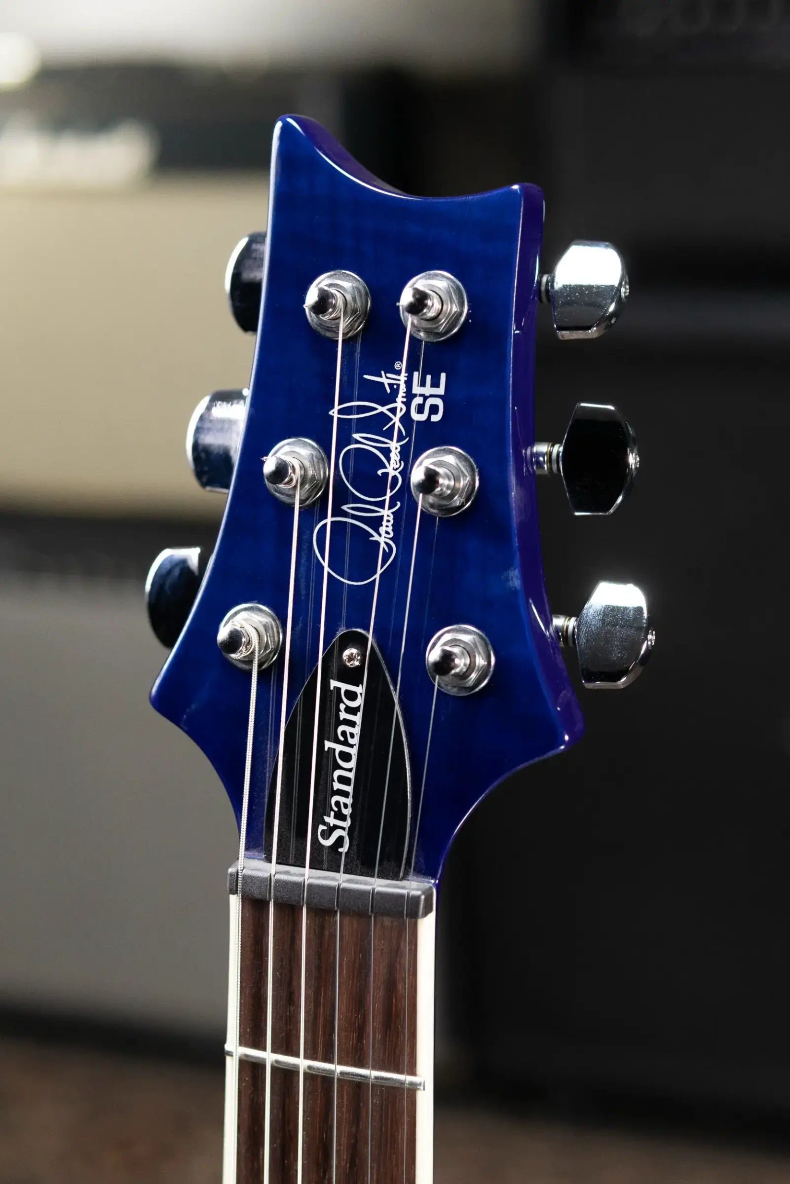 PRS SE Standard 24-08 Electric Guitar - Translucent Blue with Gig Bag - Used