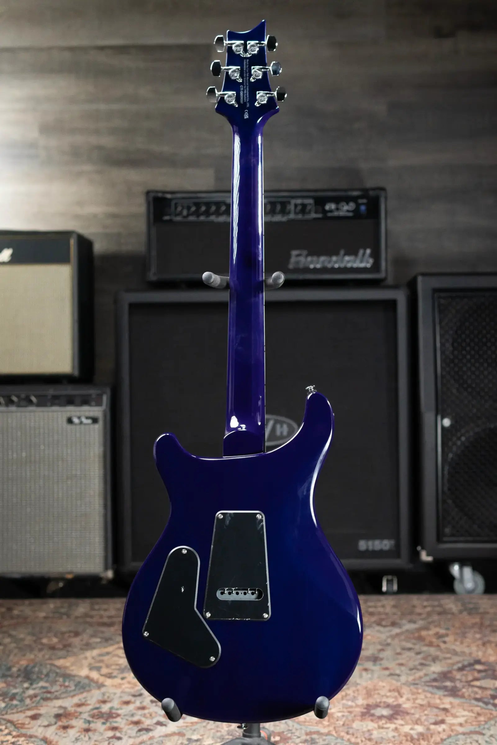 PRS SE Standard 24-08 Electric Guitar - Translucent Blue with Gig Bag - Used