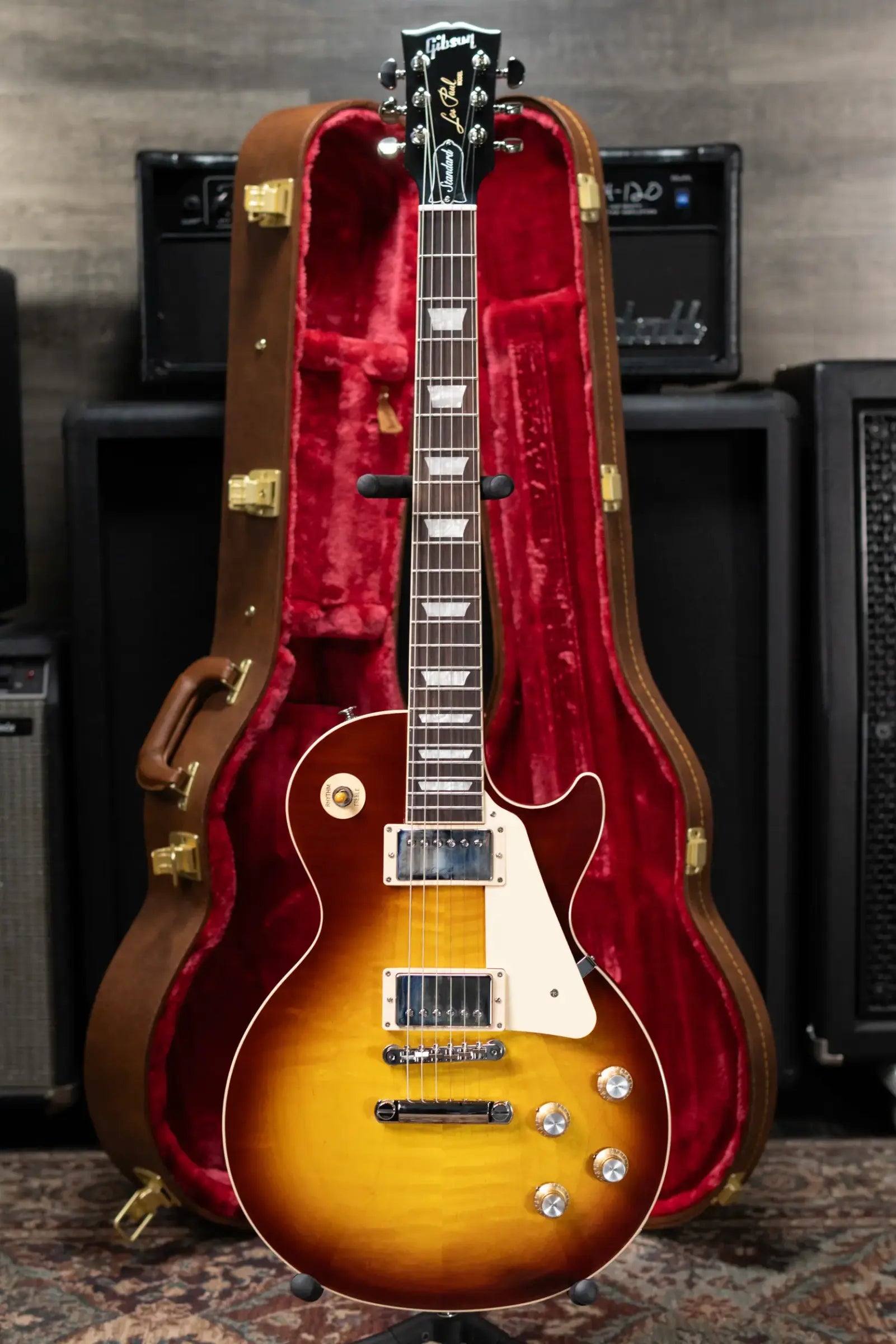Gibson Les Paul Standard '60s Electric Guitar - Iced Tea with Hardshell Case
