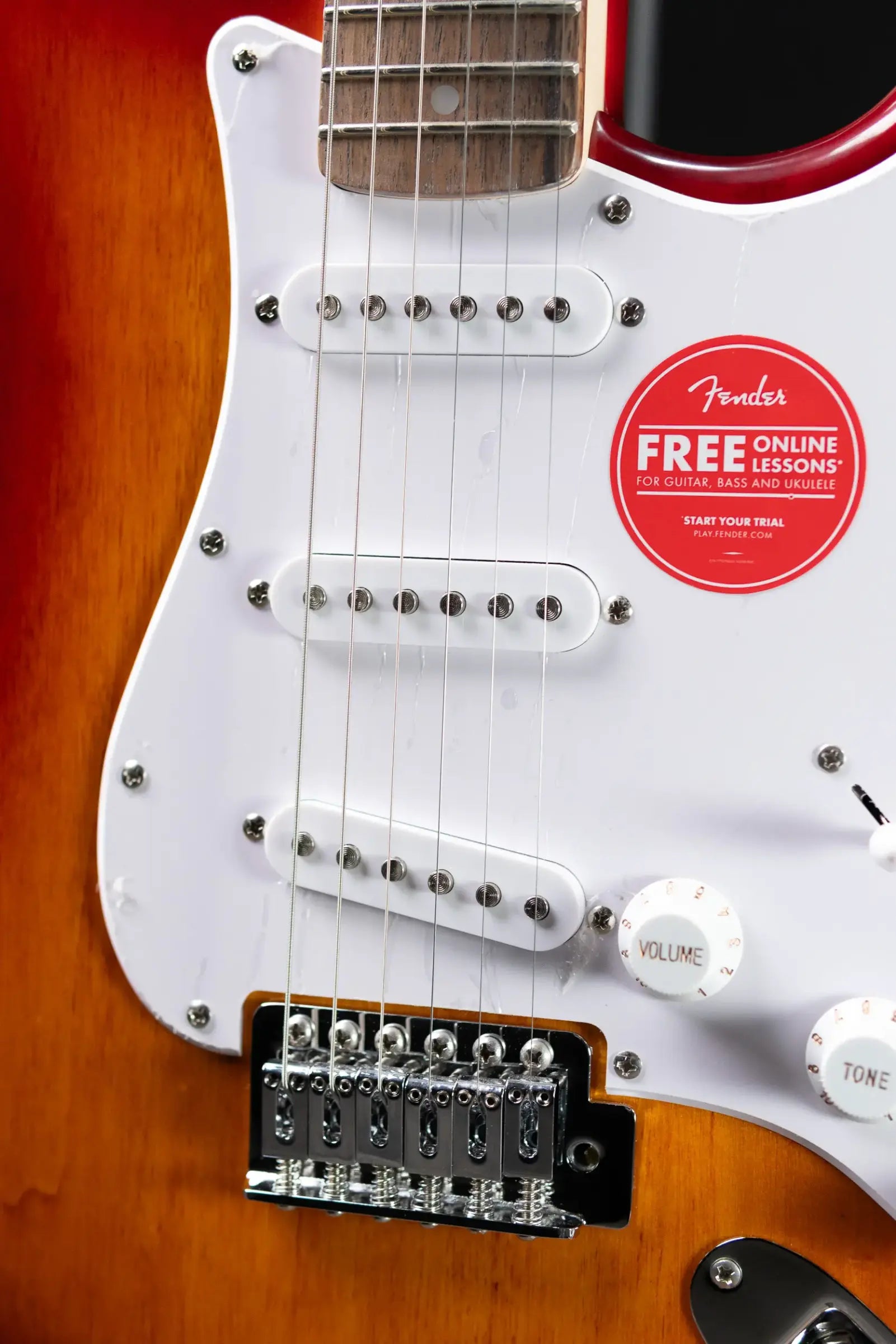 Squier Sonic Stratocaster Electric Guitar - Sienna Sunburst