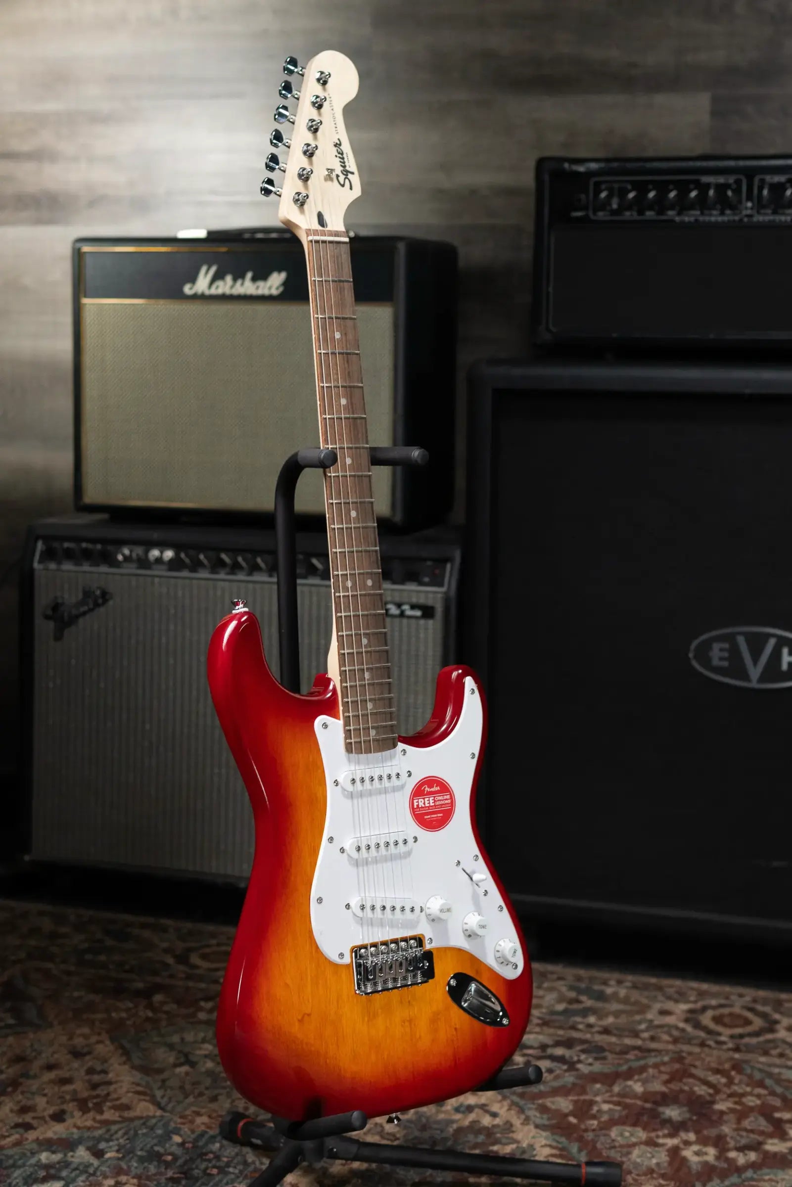 Squier Sonic Stratocaster Electric Guitar - Sienna Sunburst