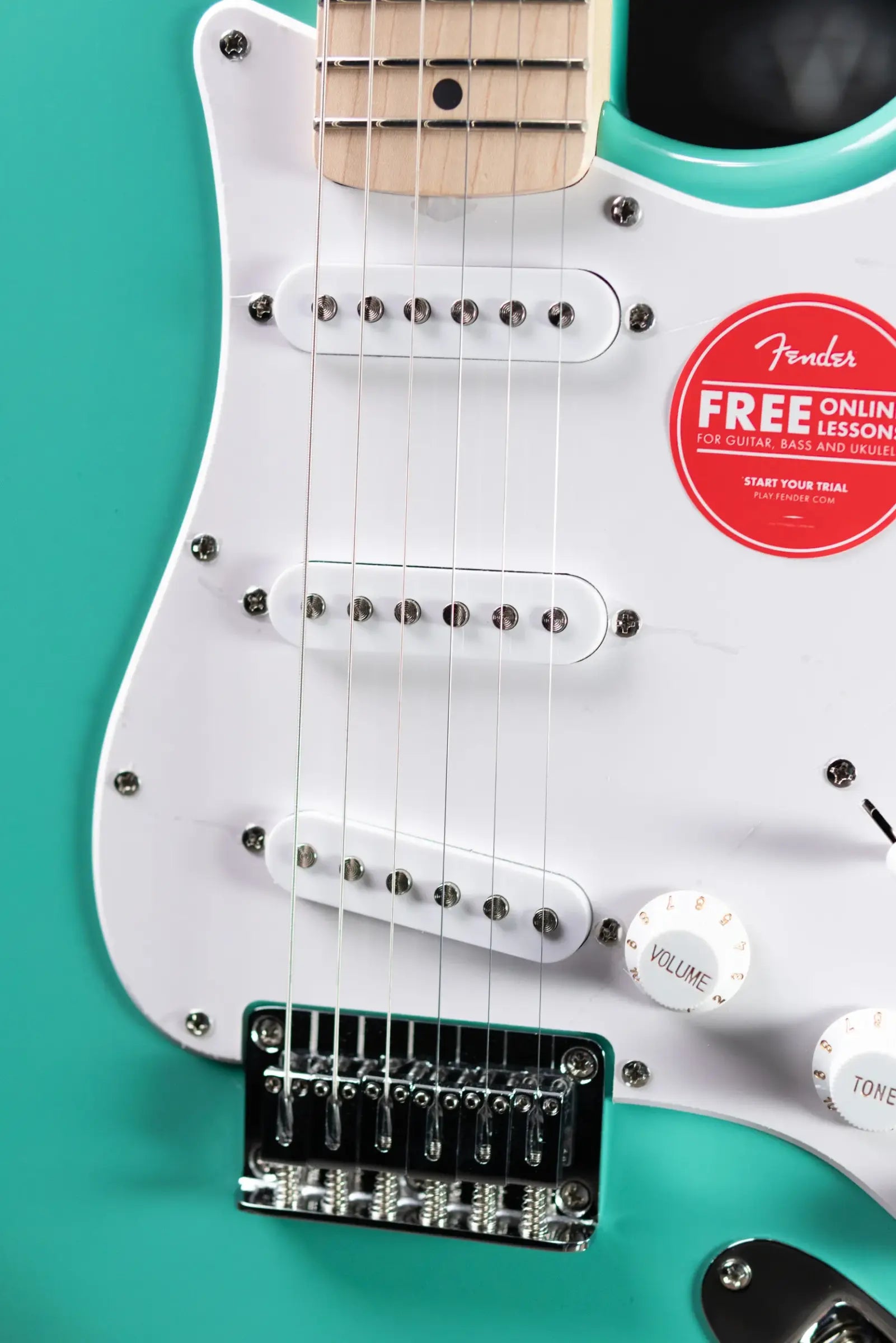 Squier Sonic Stratocaster HT Electric Guitar - Sea Foam Green