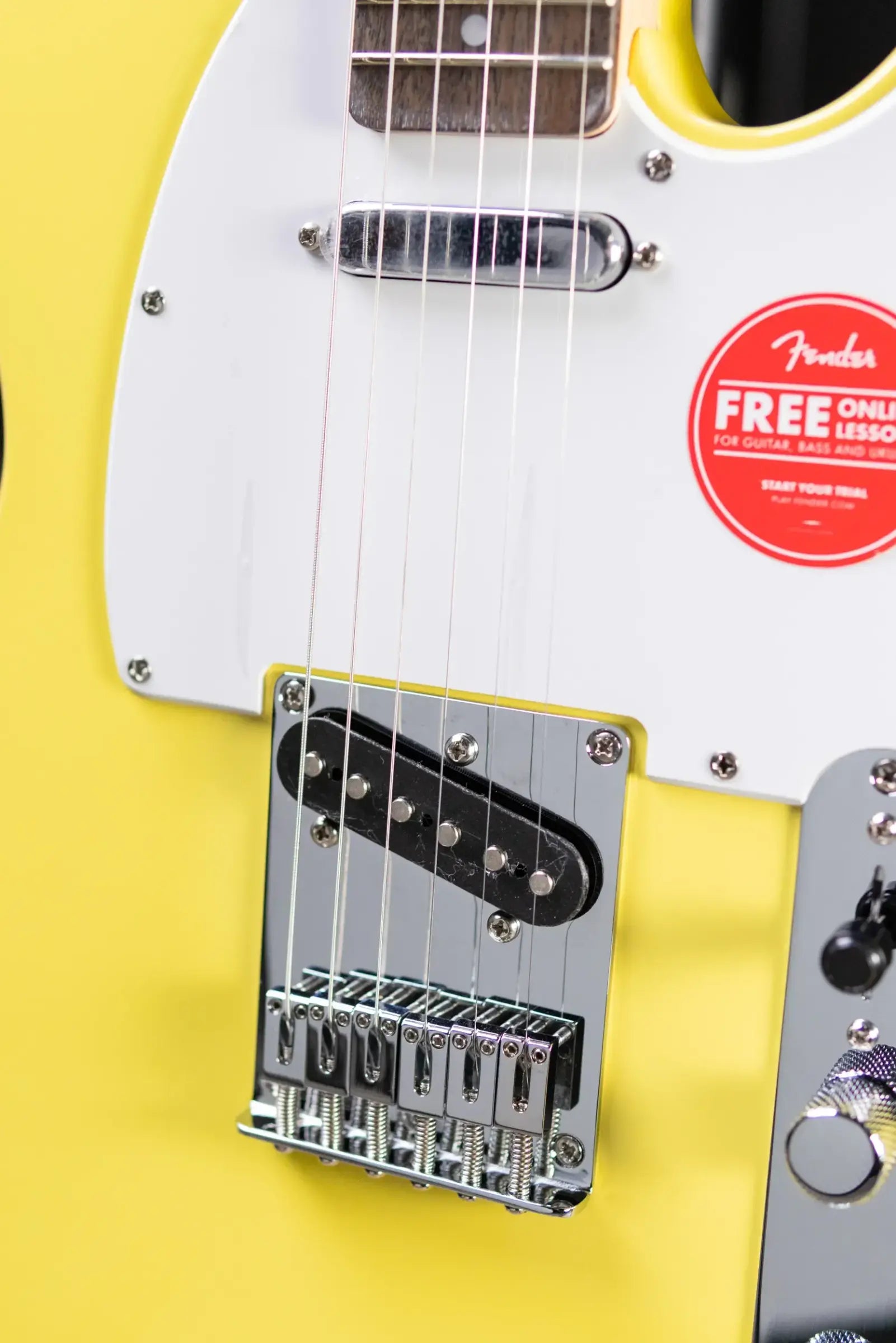 Squier Sonic Telecaster Electric Guitar - Canary Yellow