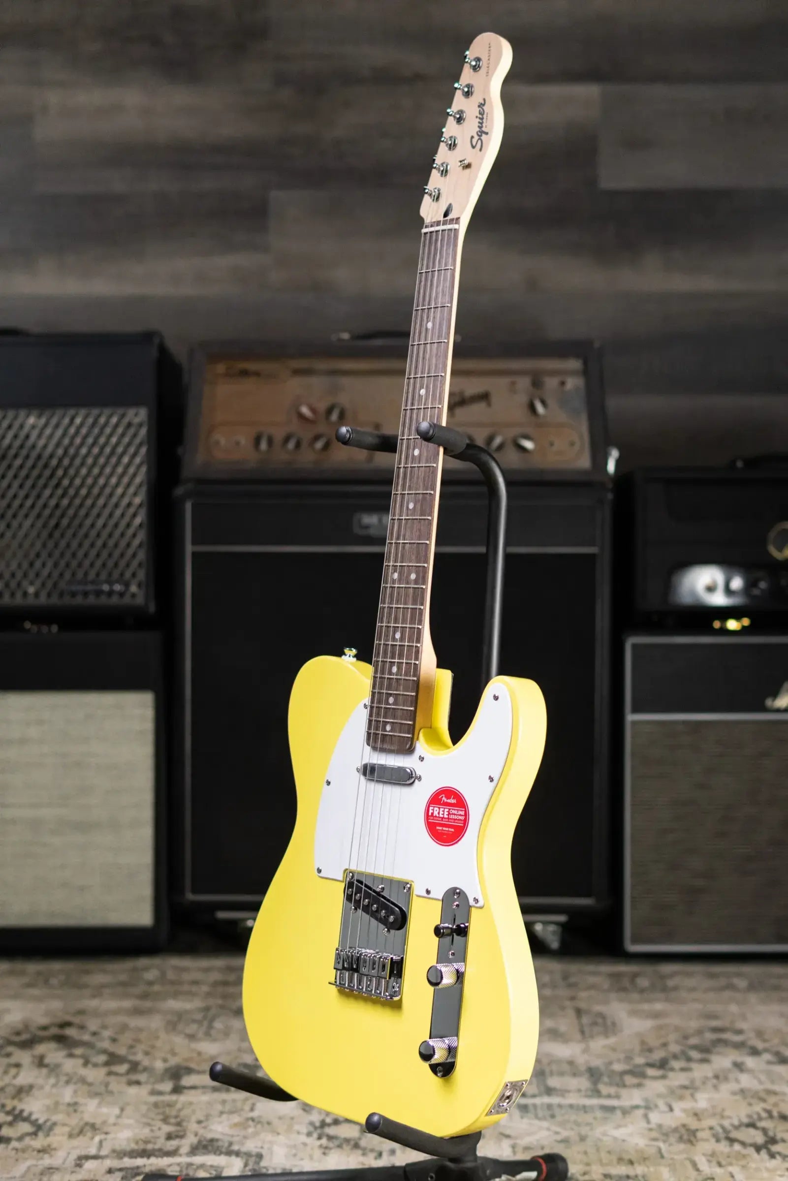 Squier Sonic Telecaster Electric Guitar - Canary Yellow