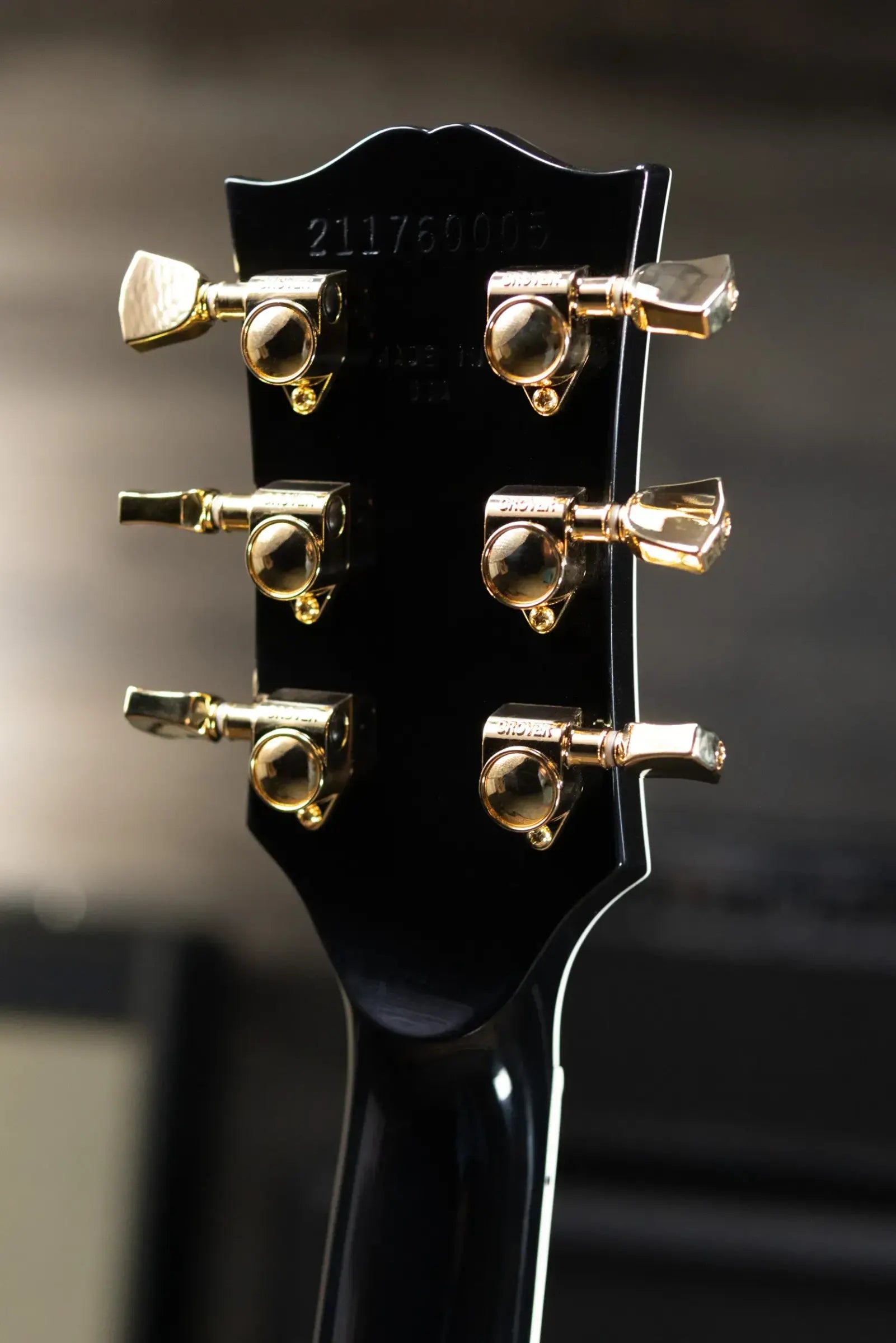 Gibson '70s Les Paul Custom Electric Guitar - Ebony with Hardshell Case