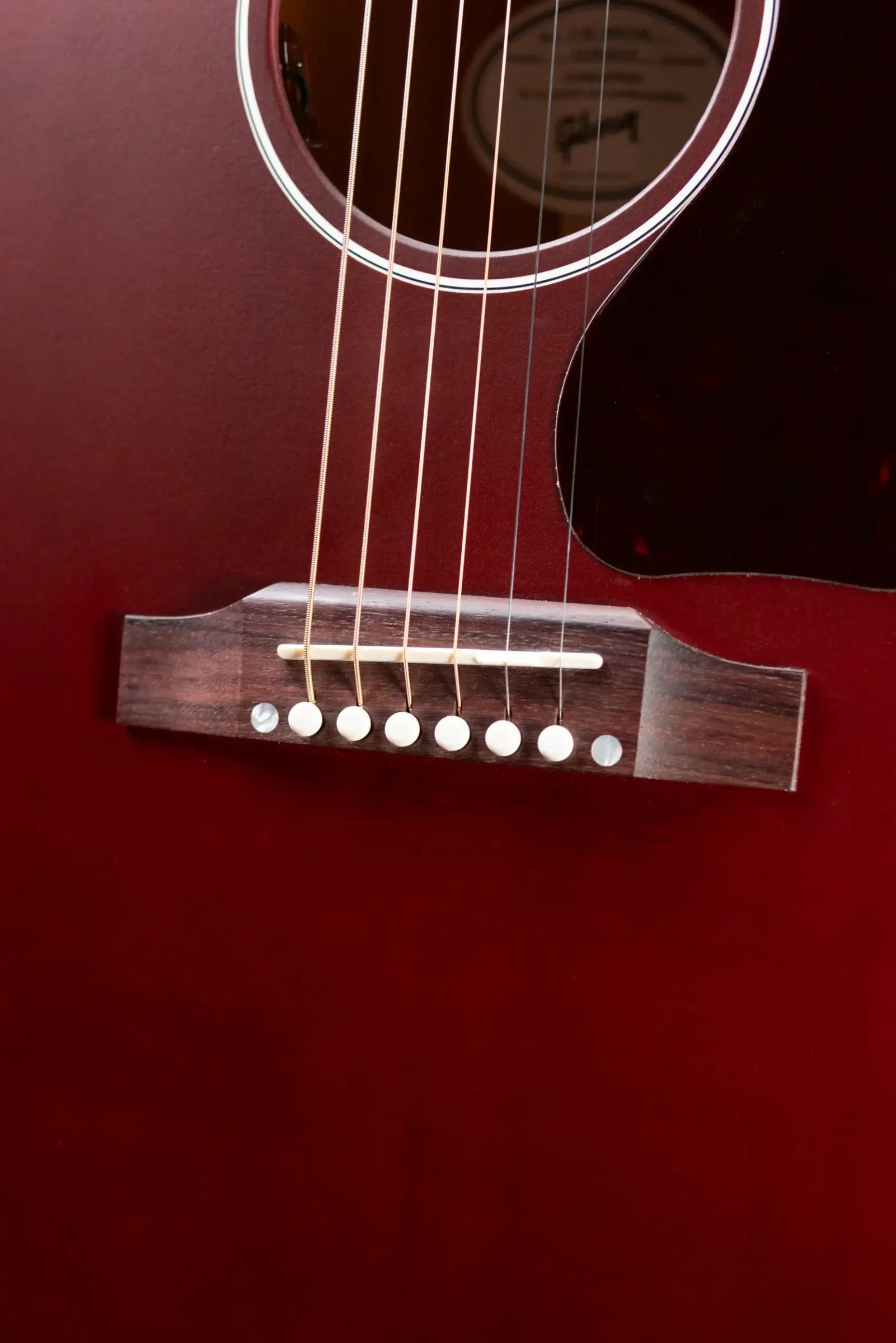 Gibson J-45 Special Dreadnought Acoustic/Electric Guitar - Satin Wine Red with Gig Bag