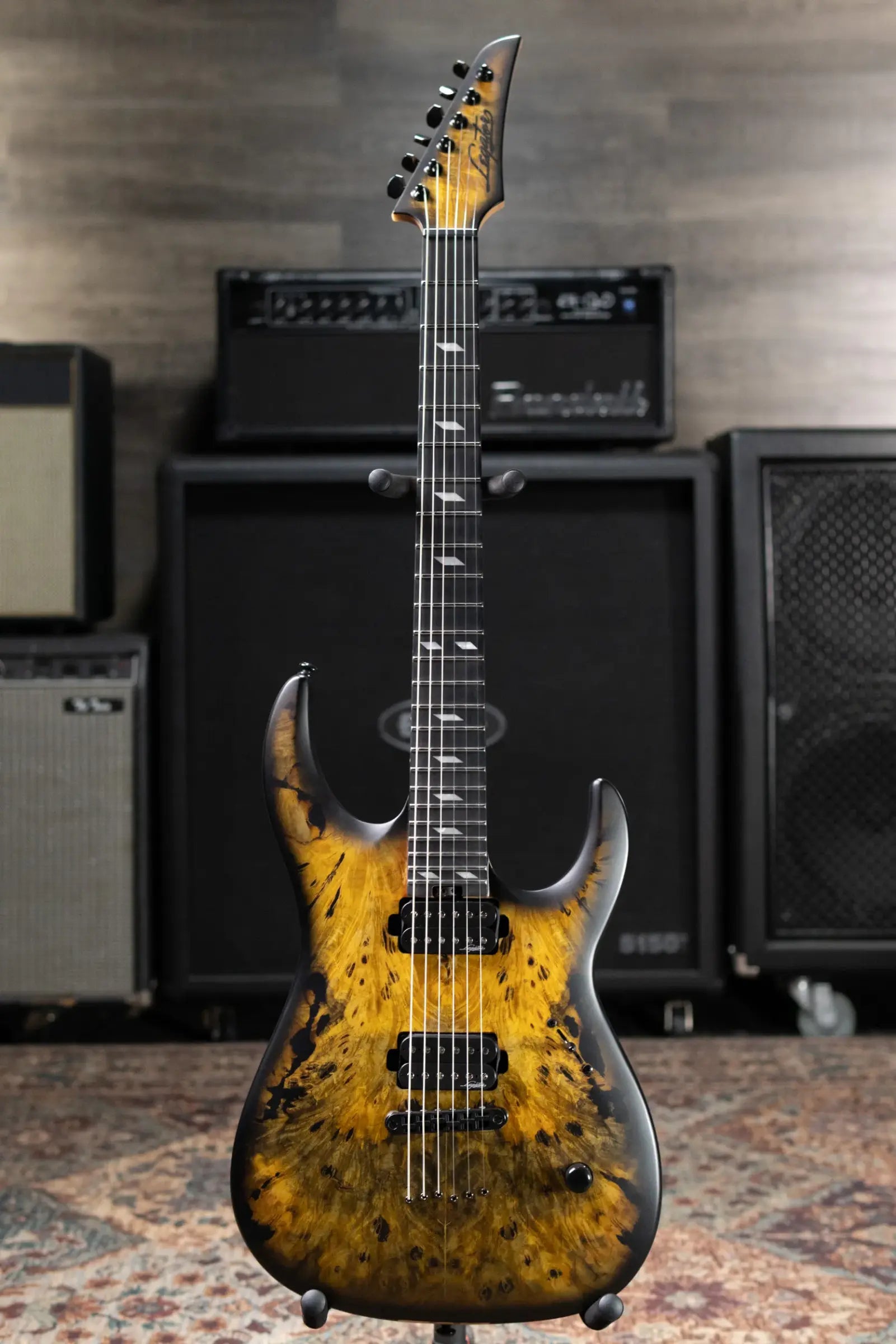 Legator N300 Pro Electric Guitar - Jupiter Burst with Gig Bag