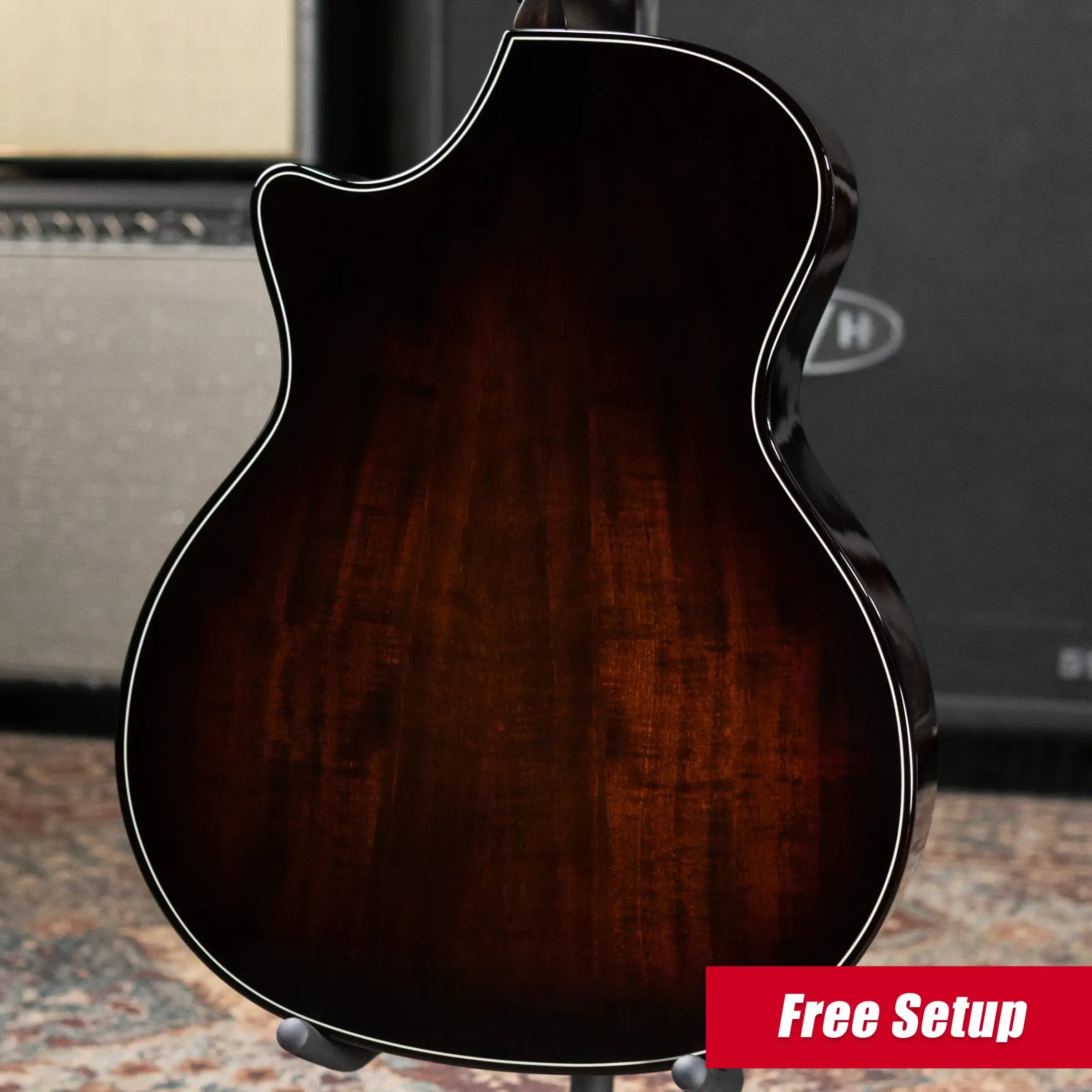 Taylor Next Generation Builder's Edition 514ce Grand Auditorium Acoustic/Electric Guitar - Natural with Hardshell Case