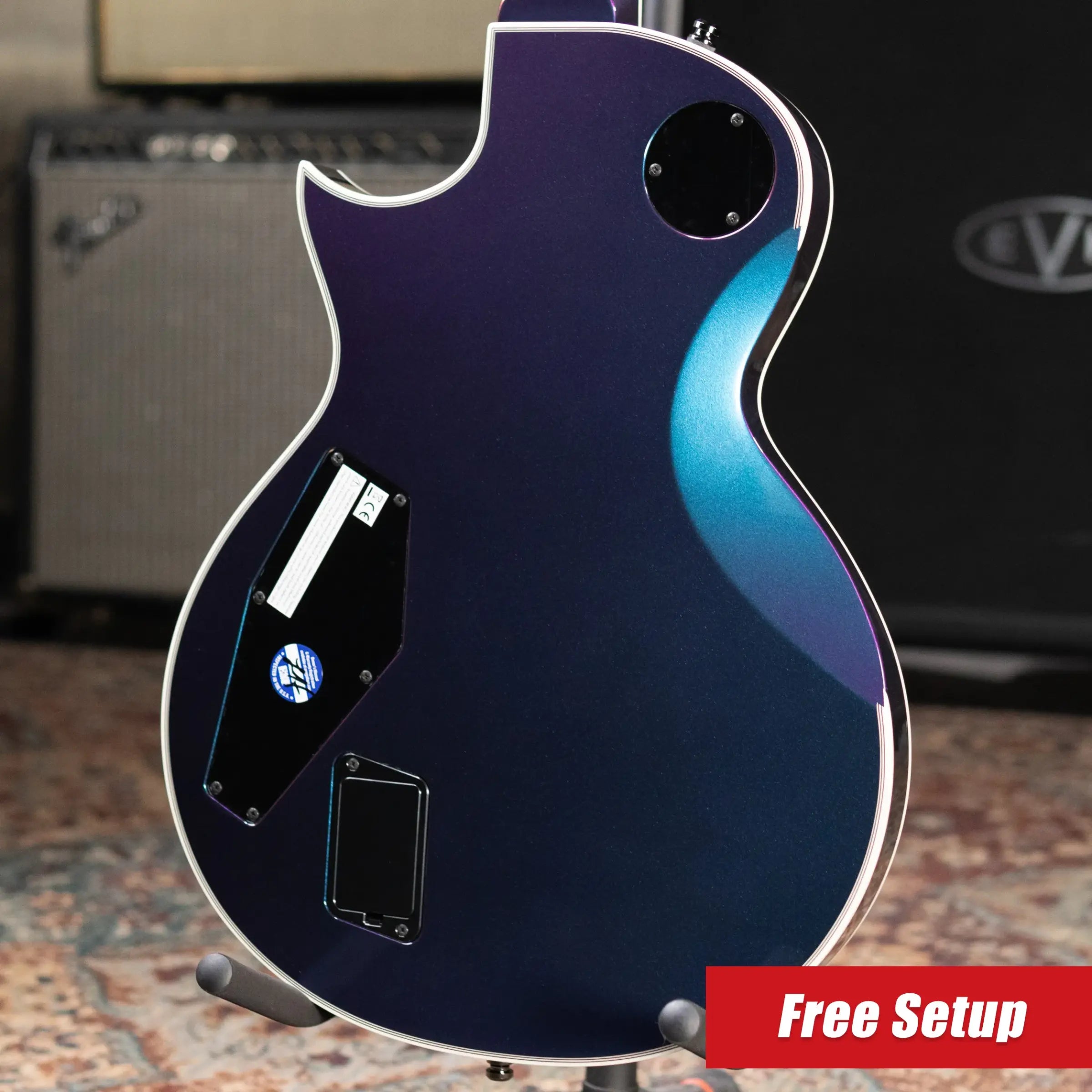 ESP Original Custom Shop Eclipse Electric Guitar - Andromeda II with Hardshell Case