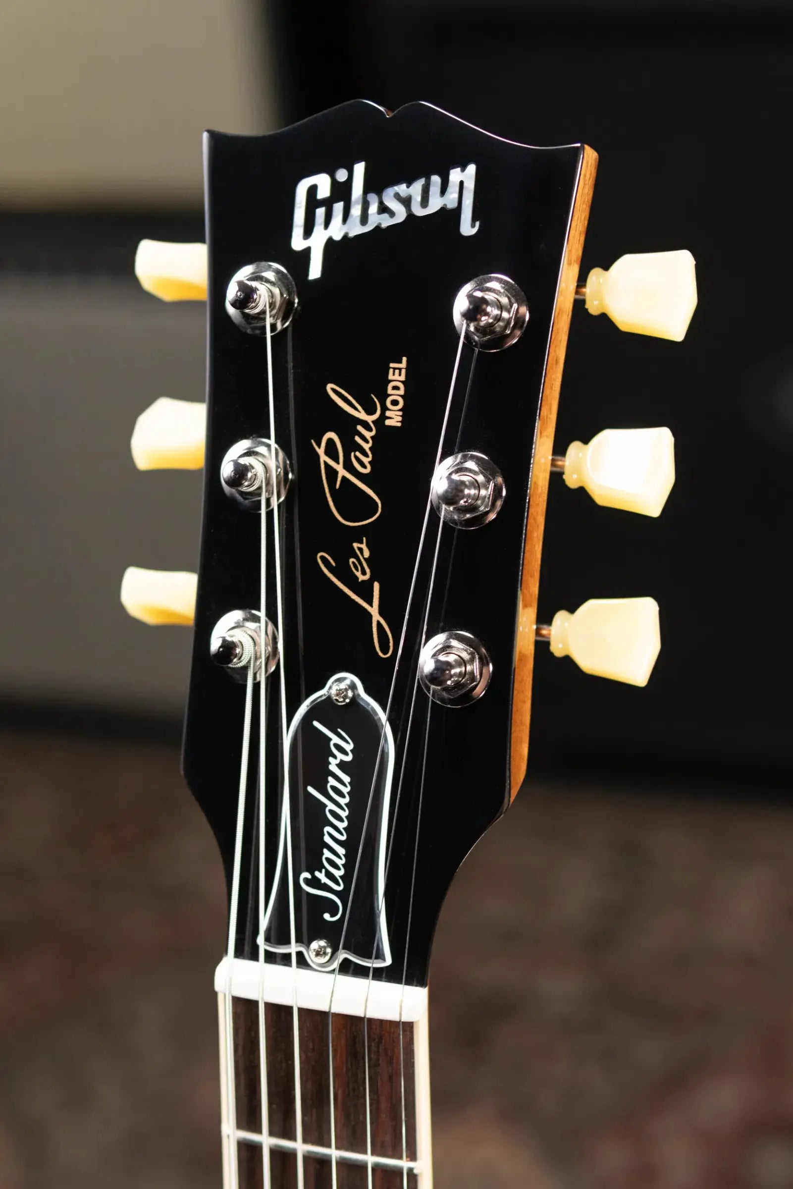 Gibson Les Paul Standard 50s Figured Top Electric Guitar - Honey Amber with Hardshell Case
