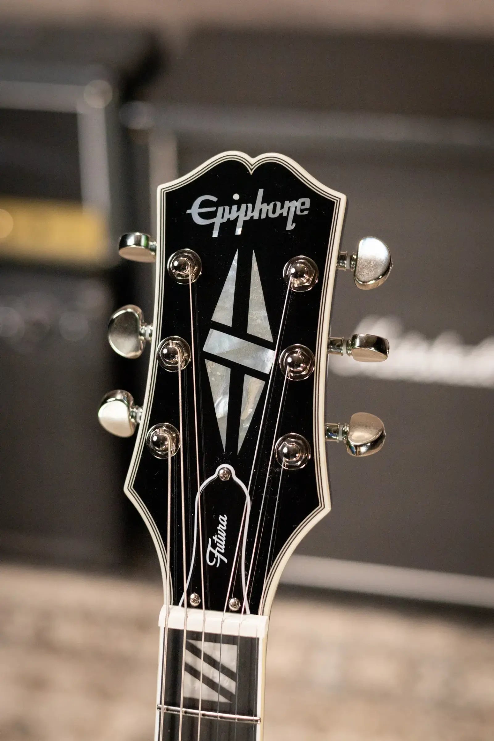 Epiphone Futura ES-355 Semi-Hollow Electric Guitar - Dragonfly Shift with Gig Bag - B-Stock