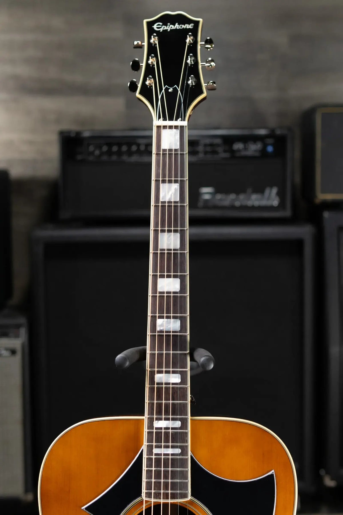 Epiphone Marcus King Signature El Dorado Acoustic/Electric Guitar - Natural with Hardshell Case