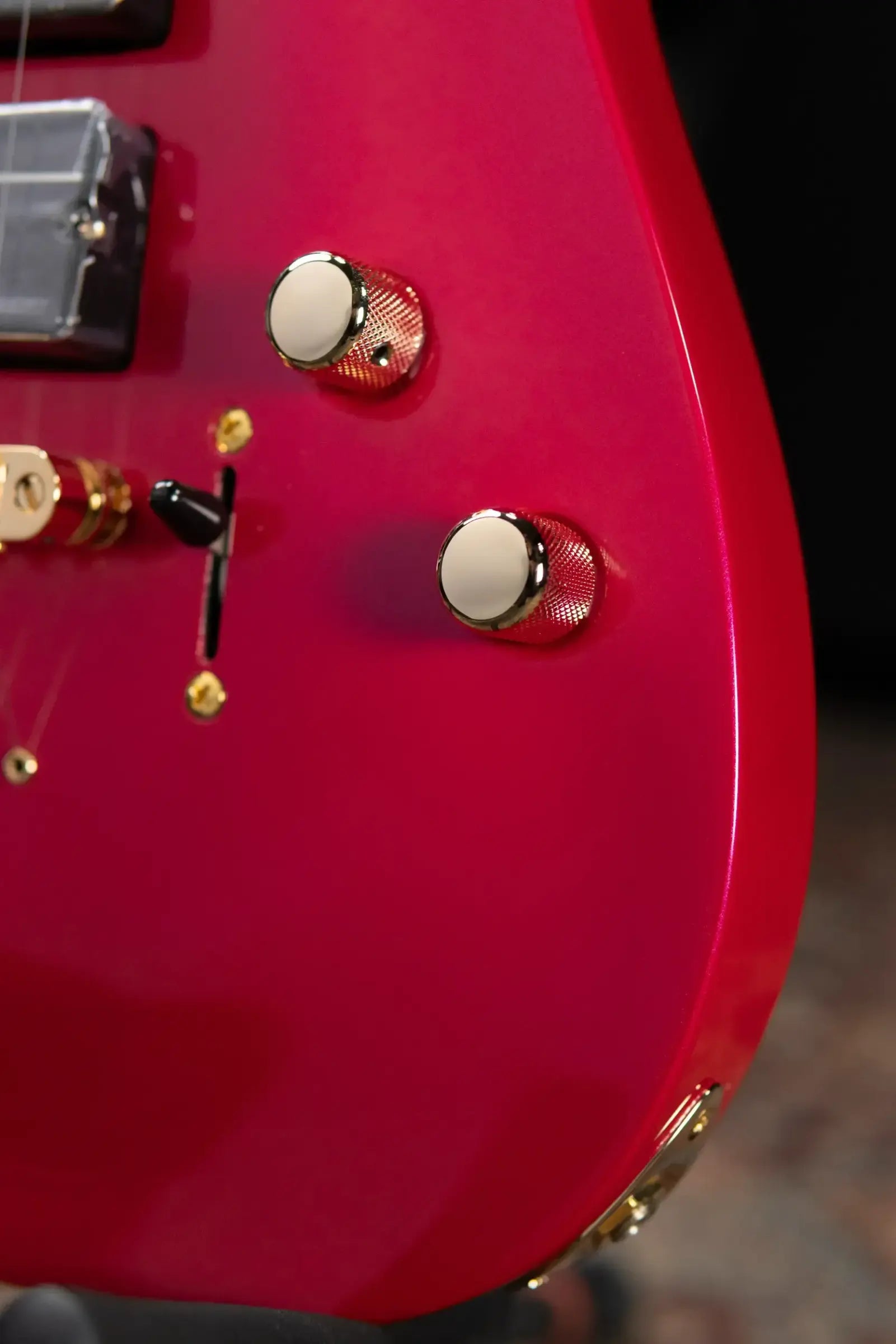 ESP LTD SC-607B Stephen Carpenter Signature 7-String Baritone Electric Guitar - Magenta with Hardshell Case