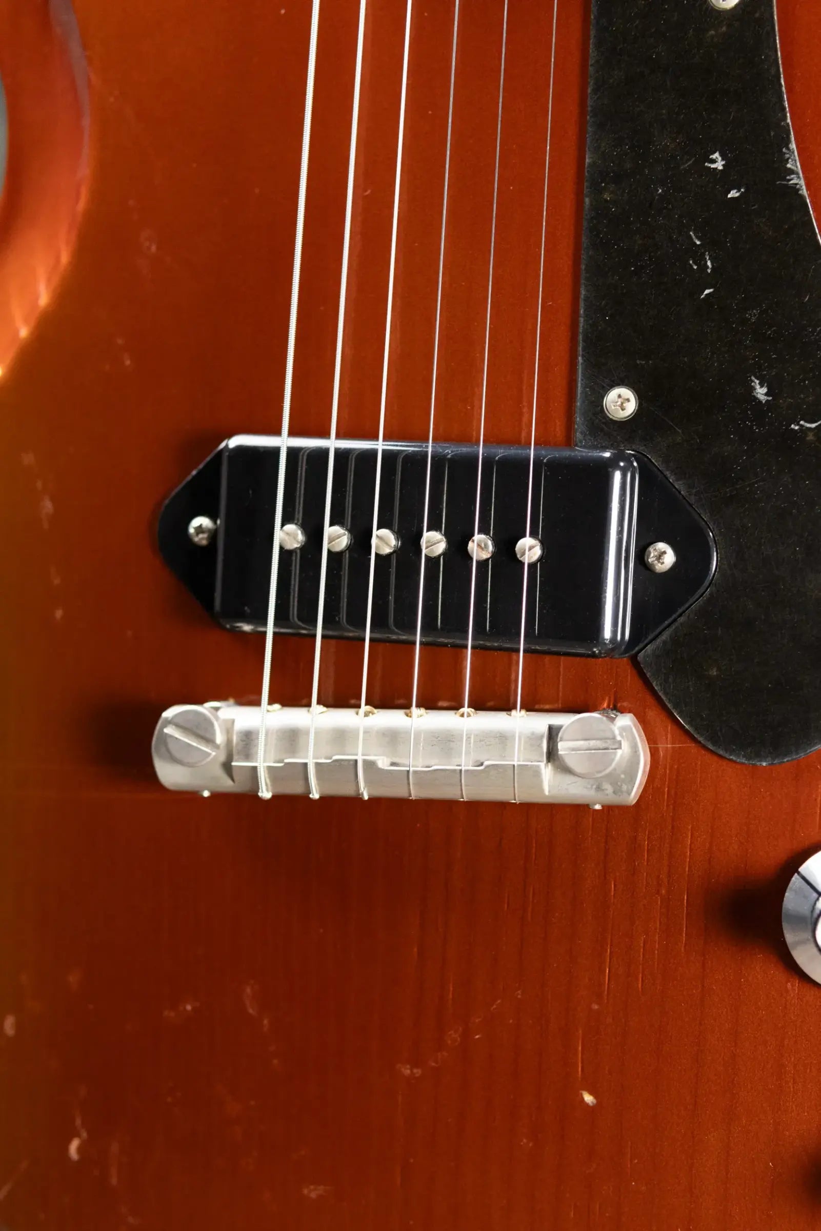 Novo Custom Shop Solus M1 Electric Guitar - Copper over '64 3-Tone Burst with Gig Bag