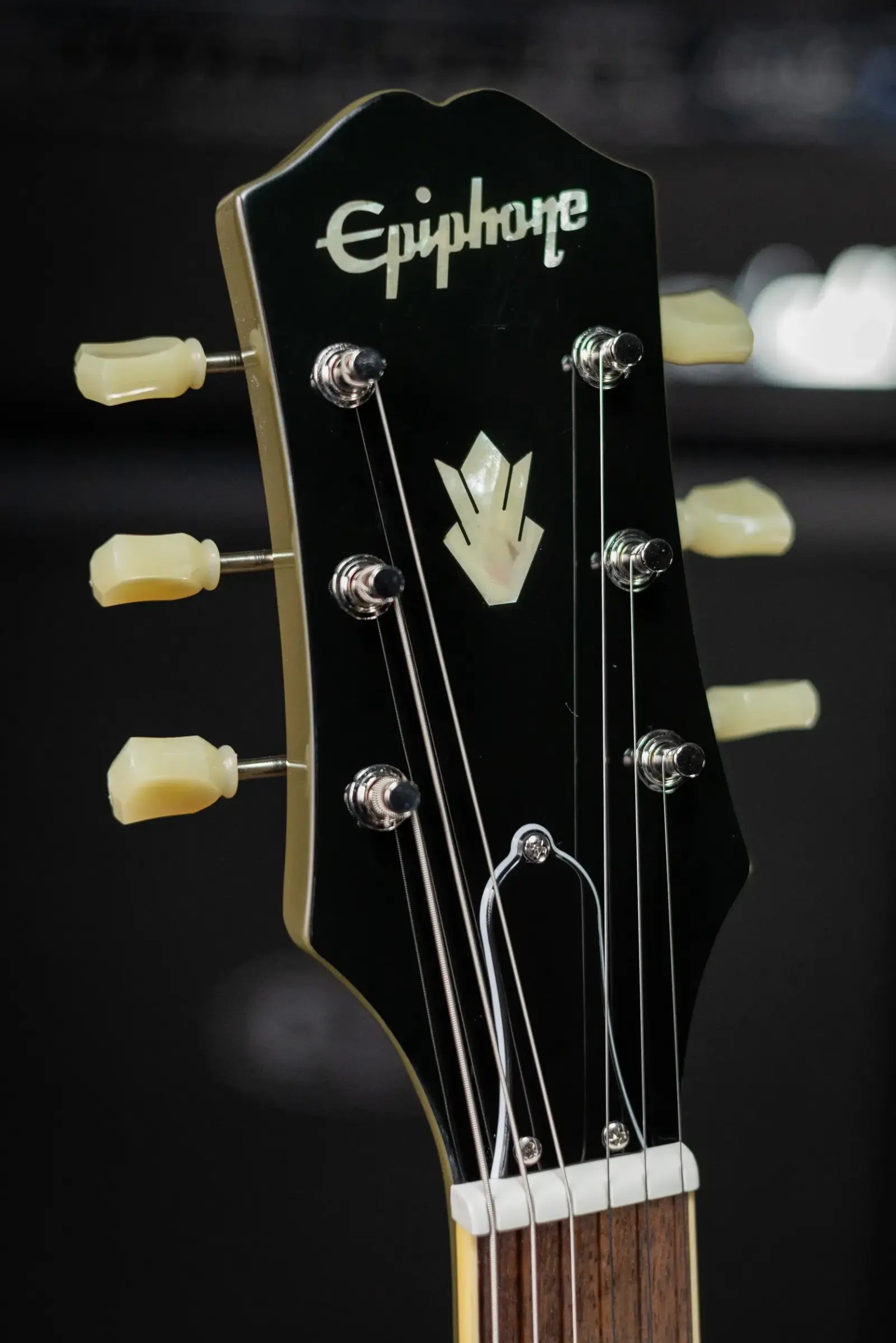Epiphone ES-335 IG Semi-hollow Electric Guitar - Olive Drab Green with Hardshell Case - Used