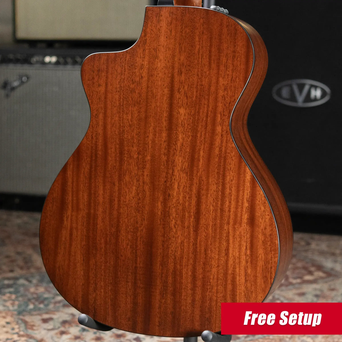 Taylor 312ce-N Nylon Grand Concert Acoustic/Electric Guitar - Natural with Hardshell Case