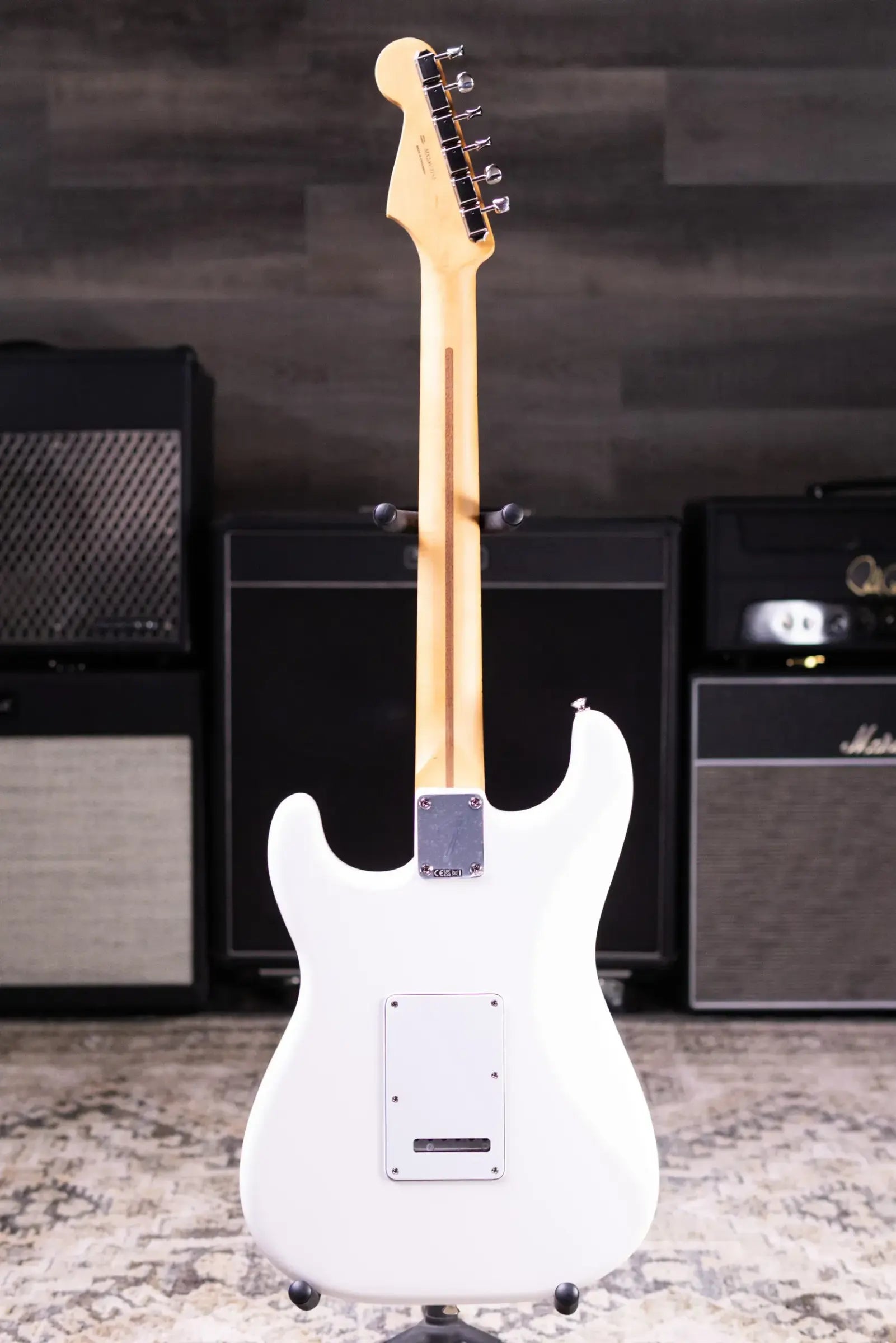 Fender Dealer Exclusive Player II Stratocaster Electric Guitar - Polar White with Matching Headstock